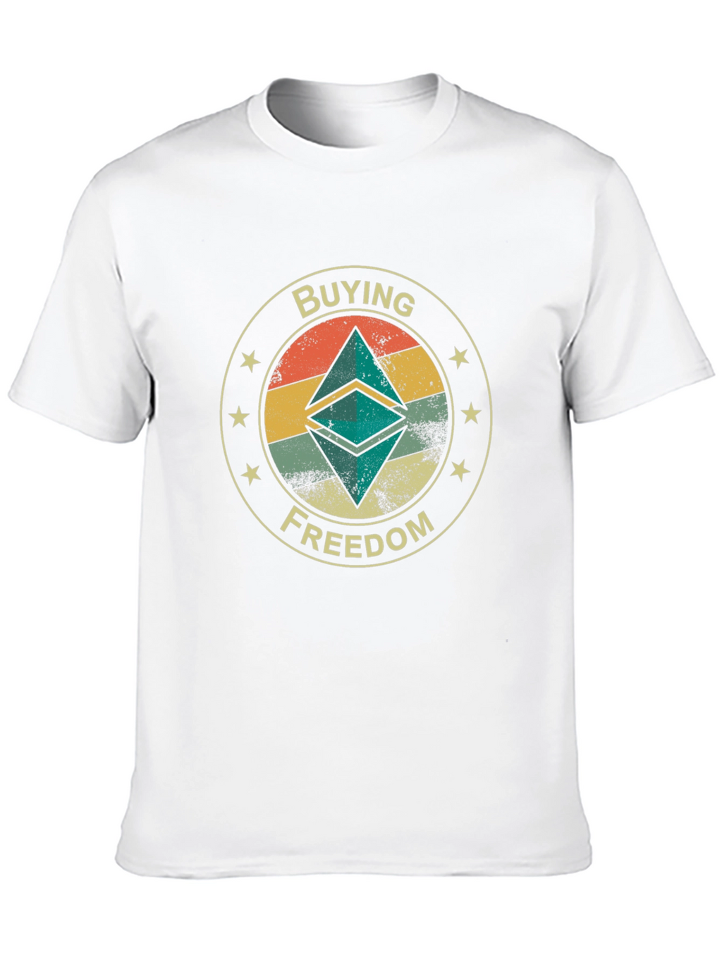 Ethereum Buying Freedom Black T-Shirt