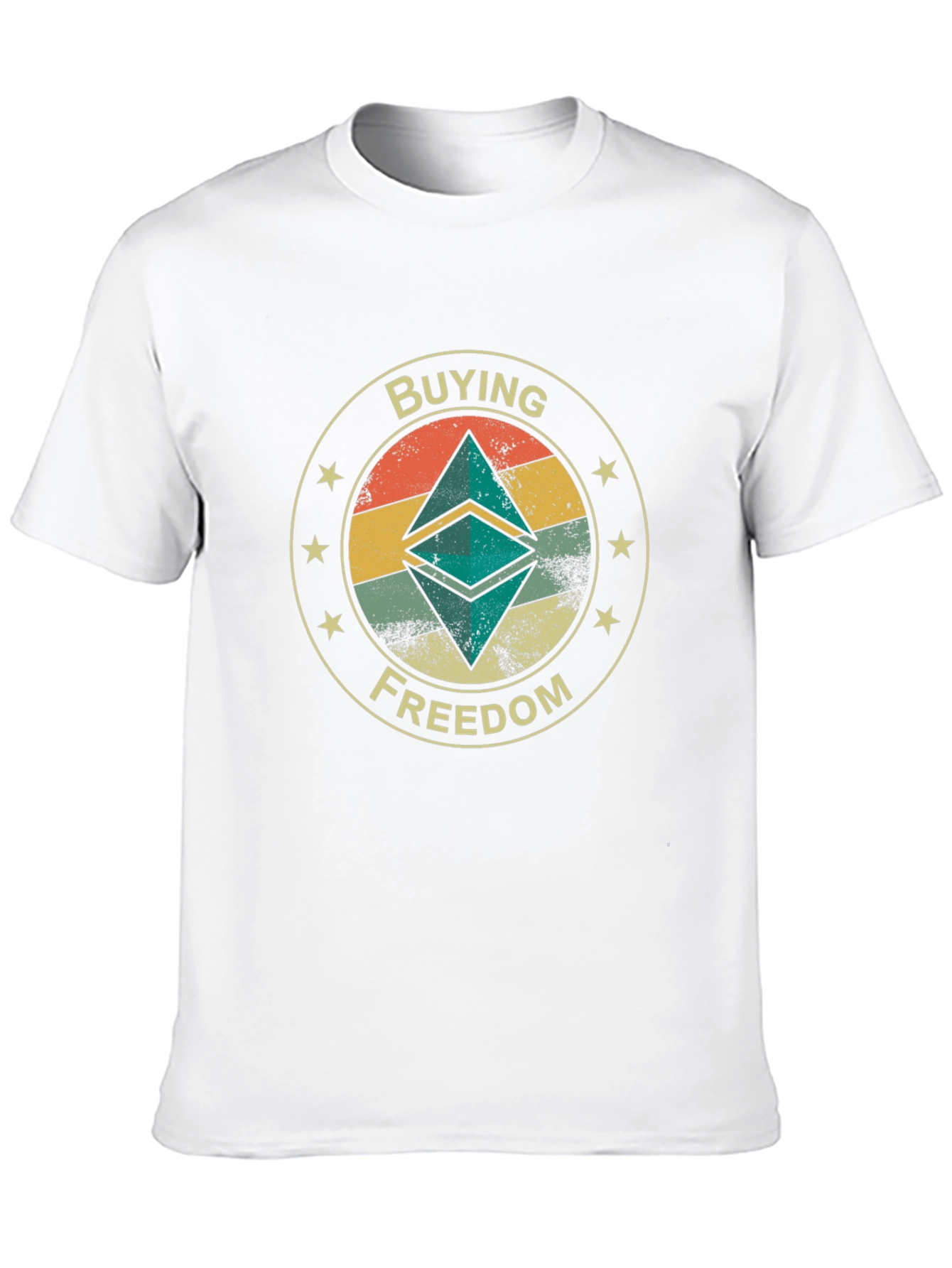 Ethereum Buying Freedom Black T-Shirt