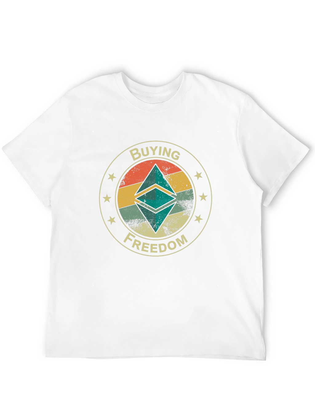 Ethereum Buying Freedom Black T-Shirt