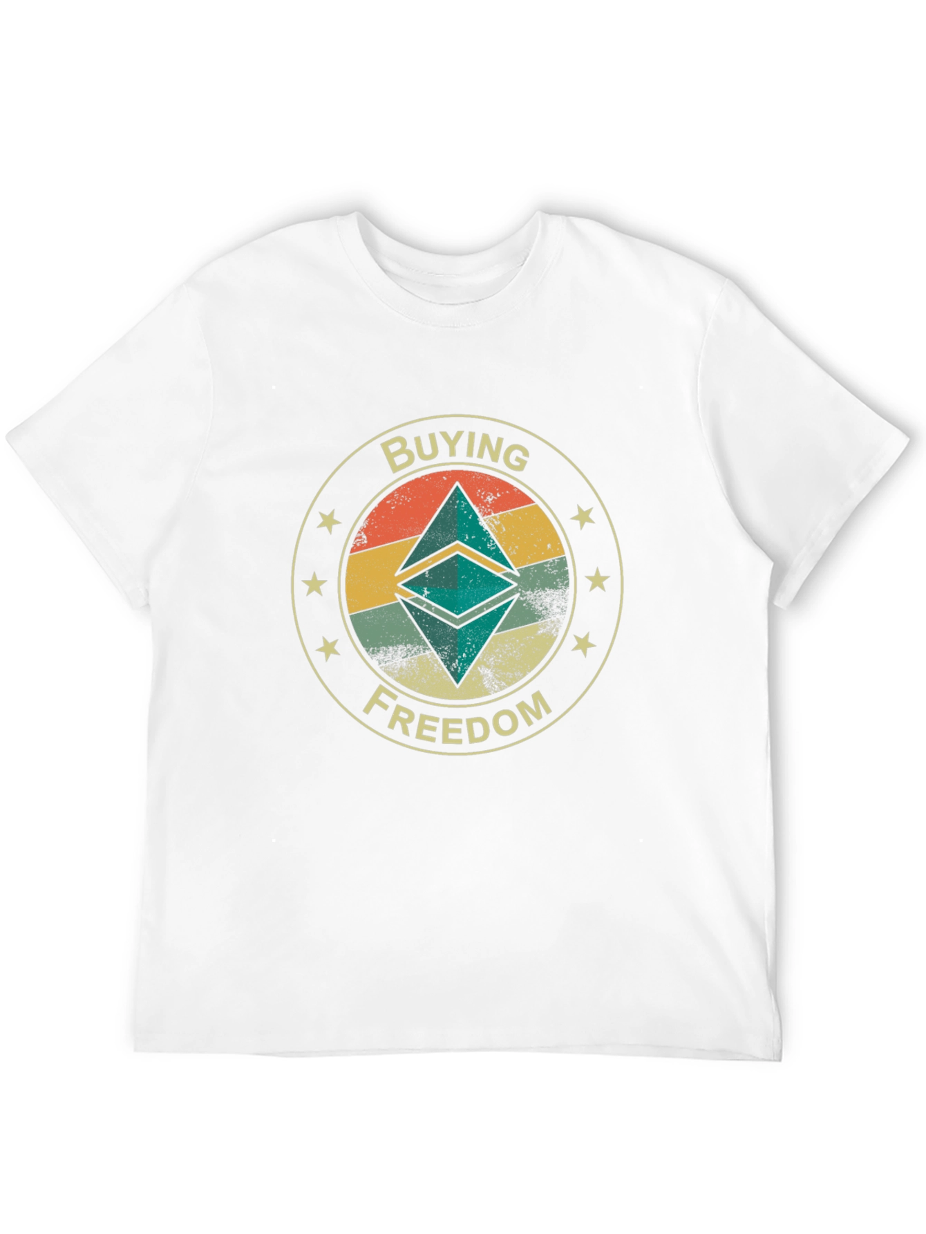Ethereum Buying Freedom Black T-Shirt