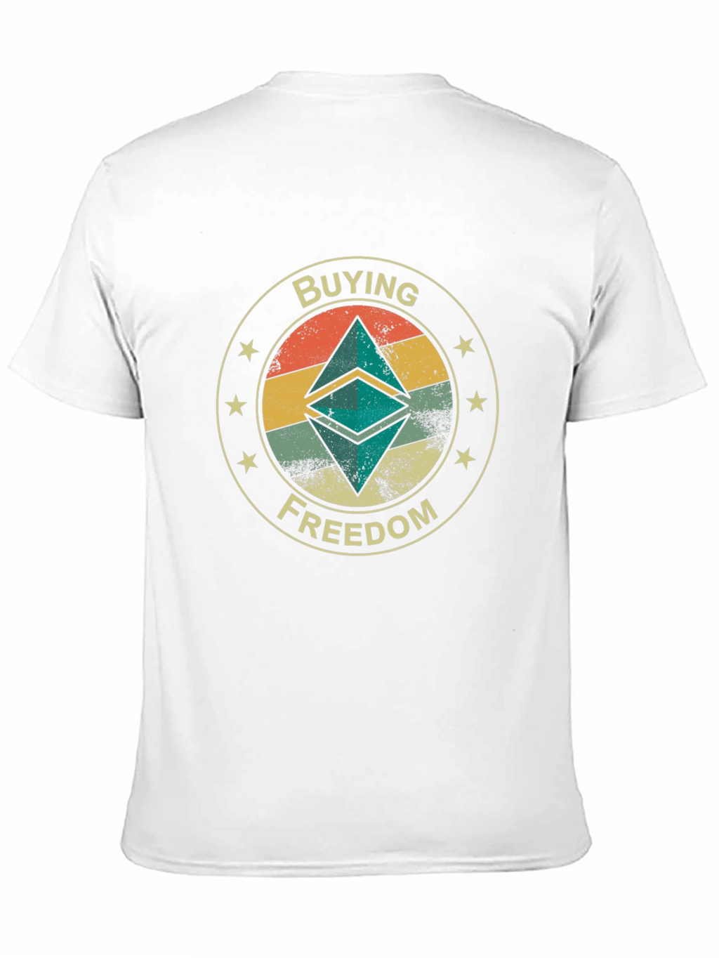 Ethereum Buying Freedom Black T-Shirt