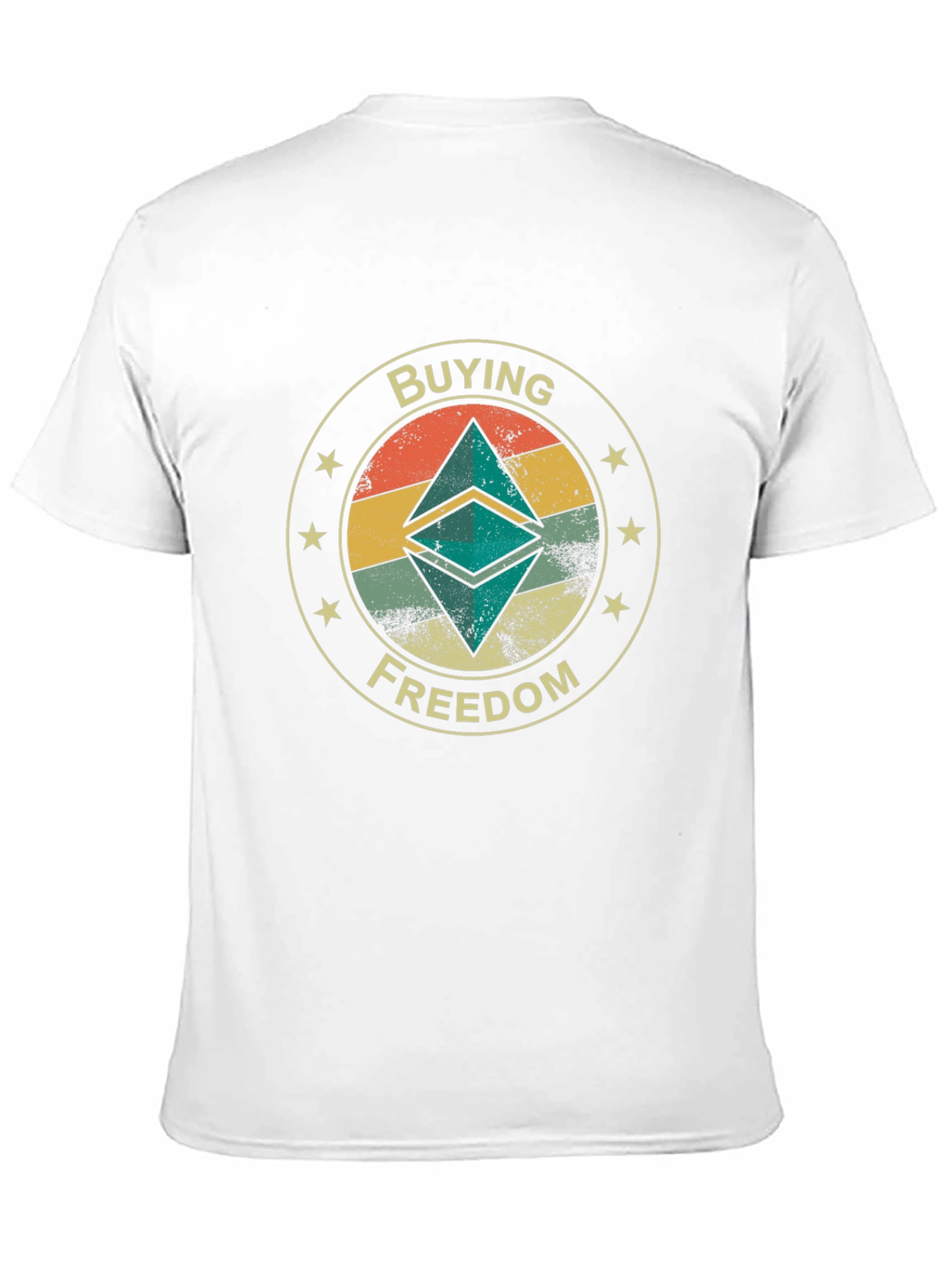Ethereum Buying Freedom Black T-Shirt