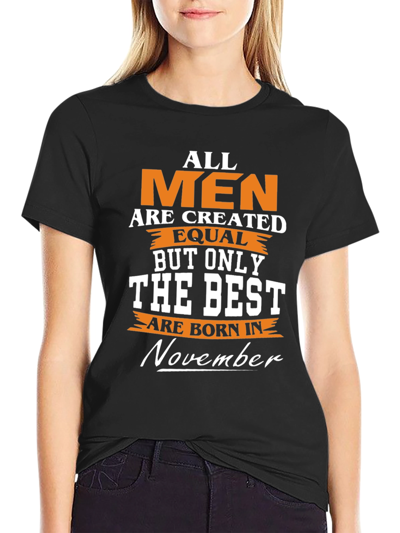November Birthday T-Shirt - Best Men Gift