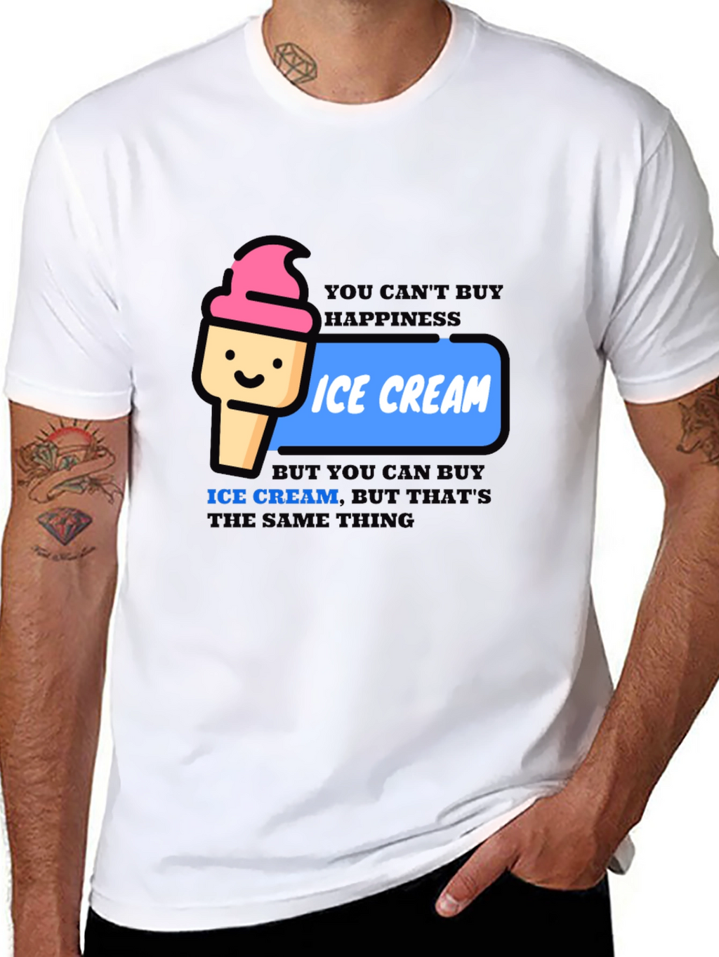 Ice Cream Happiness T-Shirt