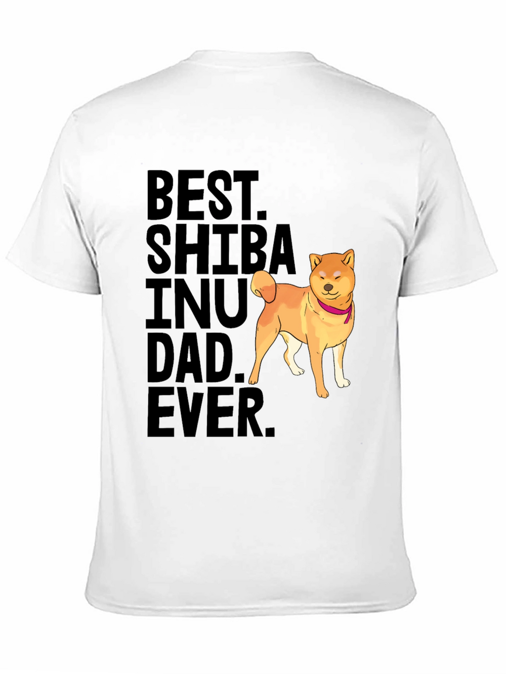 Best Shiba Inu Dad Ever Graphic Tee