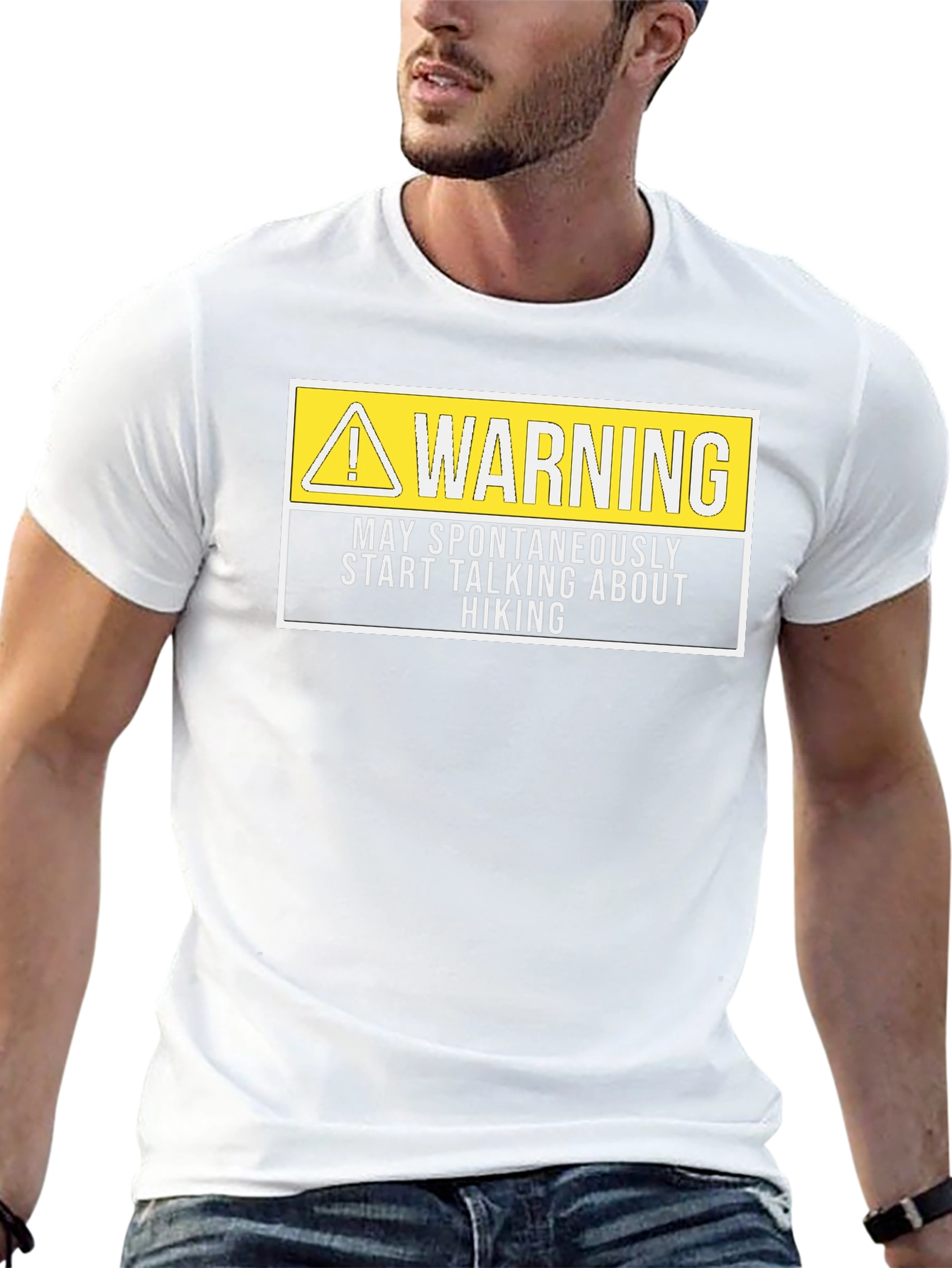 Warning Hiker T-Shirt Funny Hiking Tee