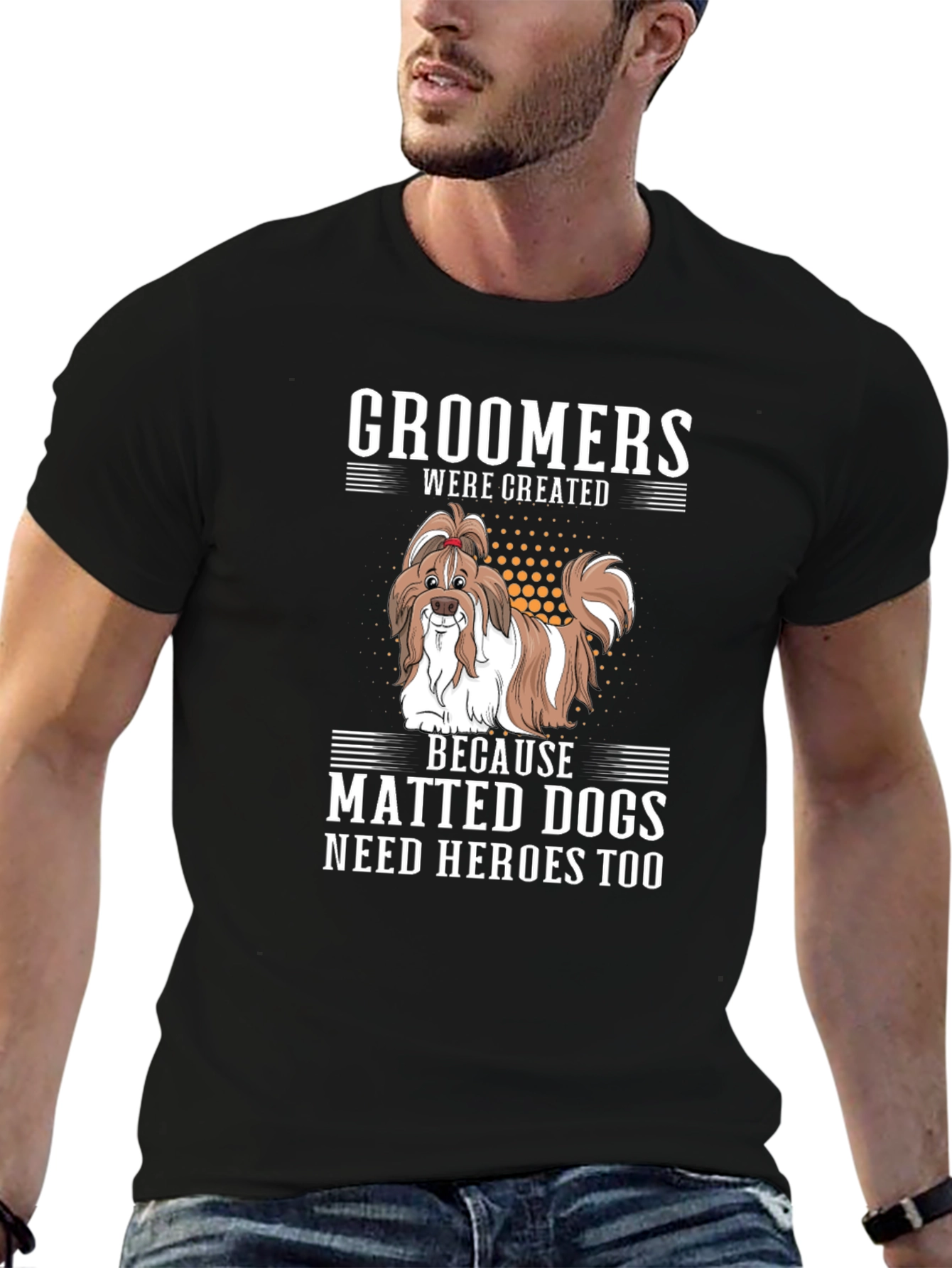 Groomers: Matted Dogs Need Heroes T-Shirt