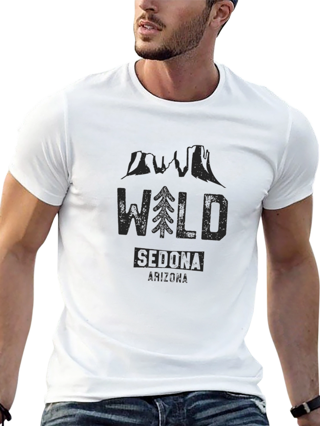 Wild Sedona Arizona Graphic Tee - Black