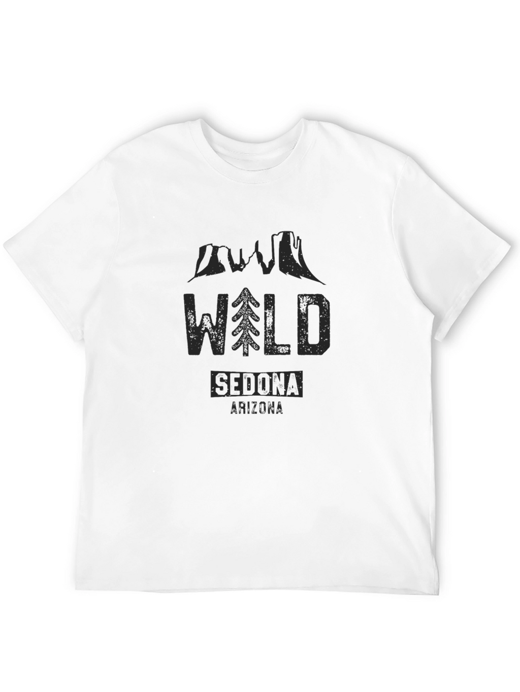 Wild Sedona Arizona Graphic Tee - Black