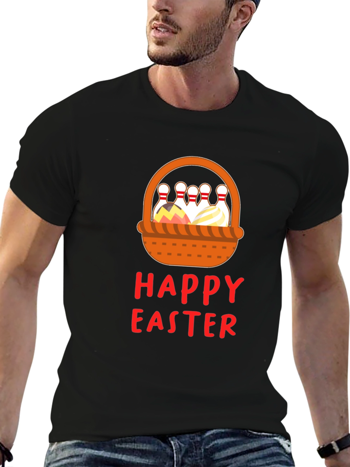 Happy Easter Bowling T-Shirt