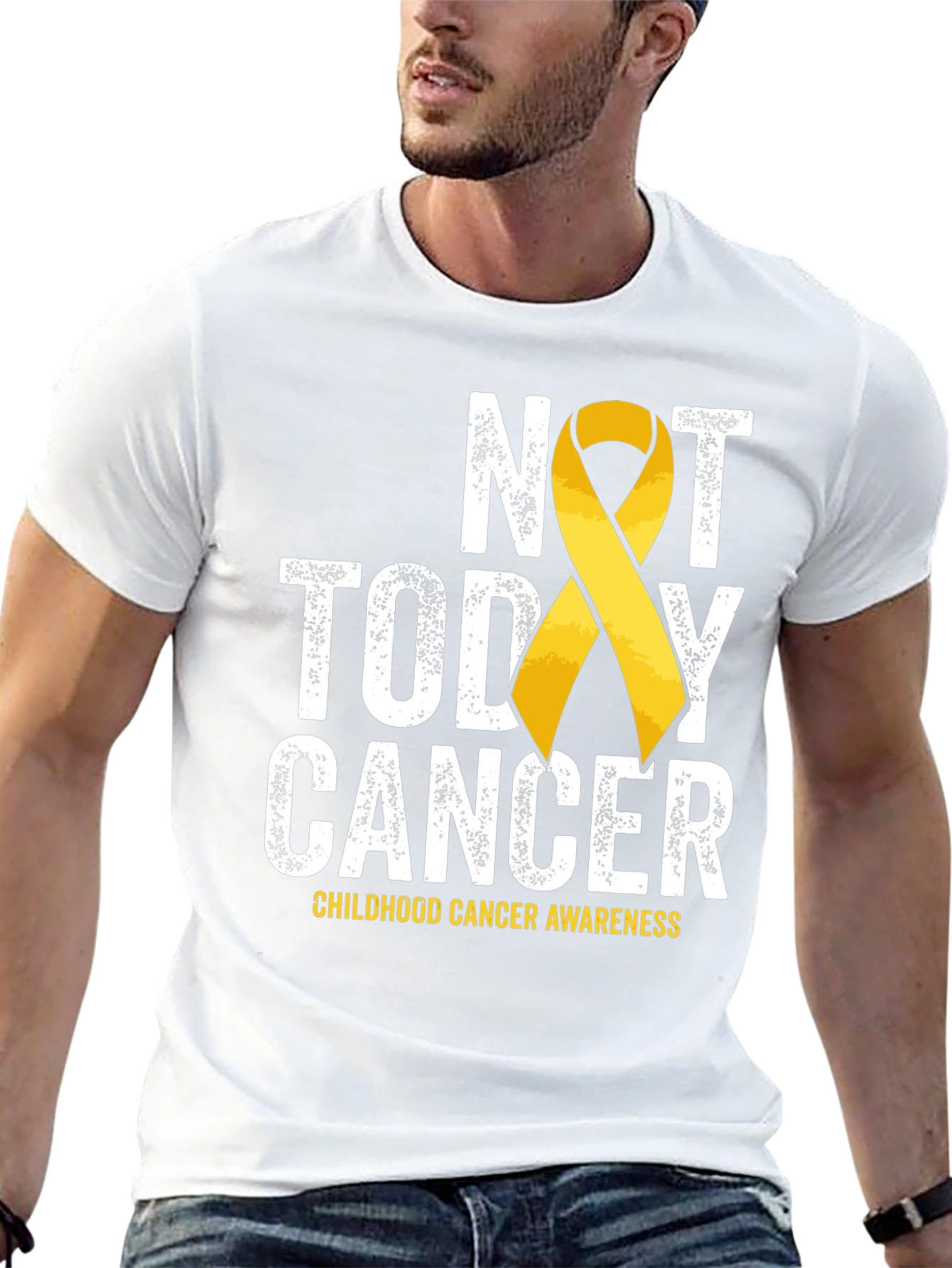 Not Today Cancer Childhood Awareness T-Shirt