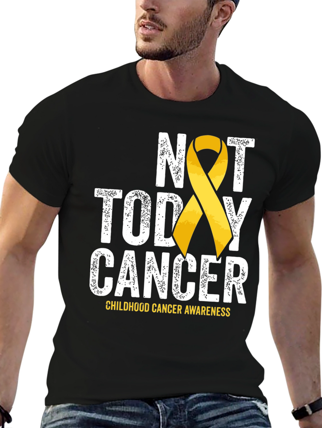 Not Today Cancer Childhood Awareness T-Shirt