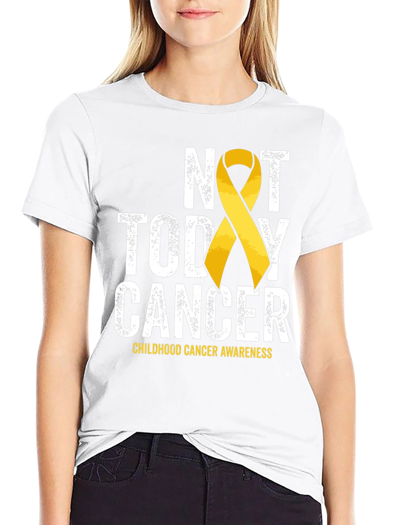 Not Today Cancer Childhood Awareness T-Shirt