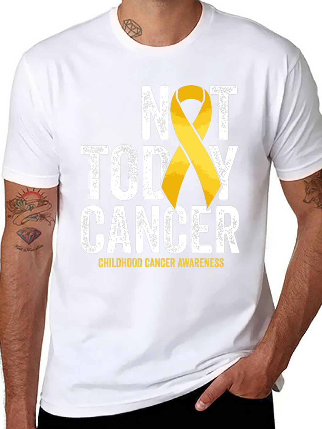 Not Today Cancer Childhood Awareness T-Shirt