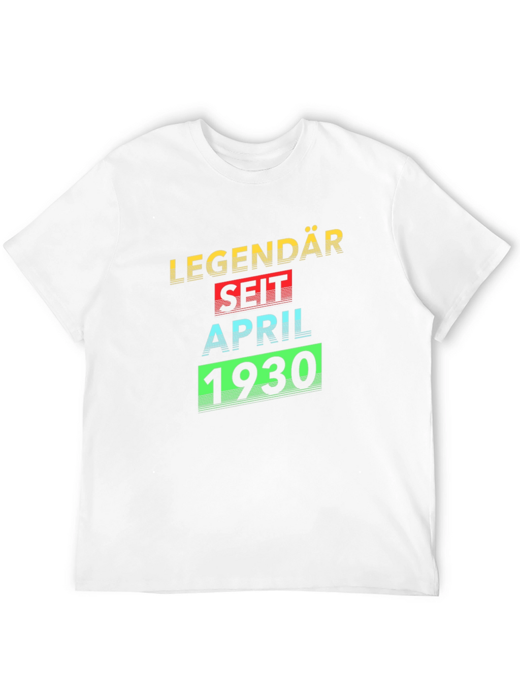 Legendary Since April 1930 Black T-Shirt