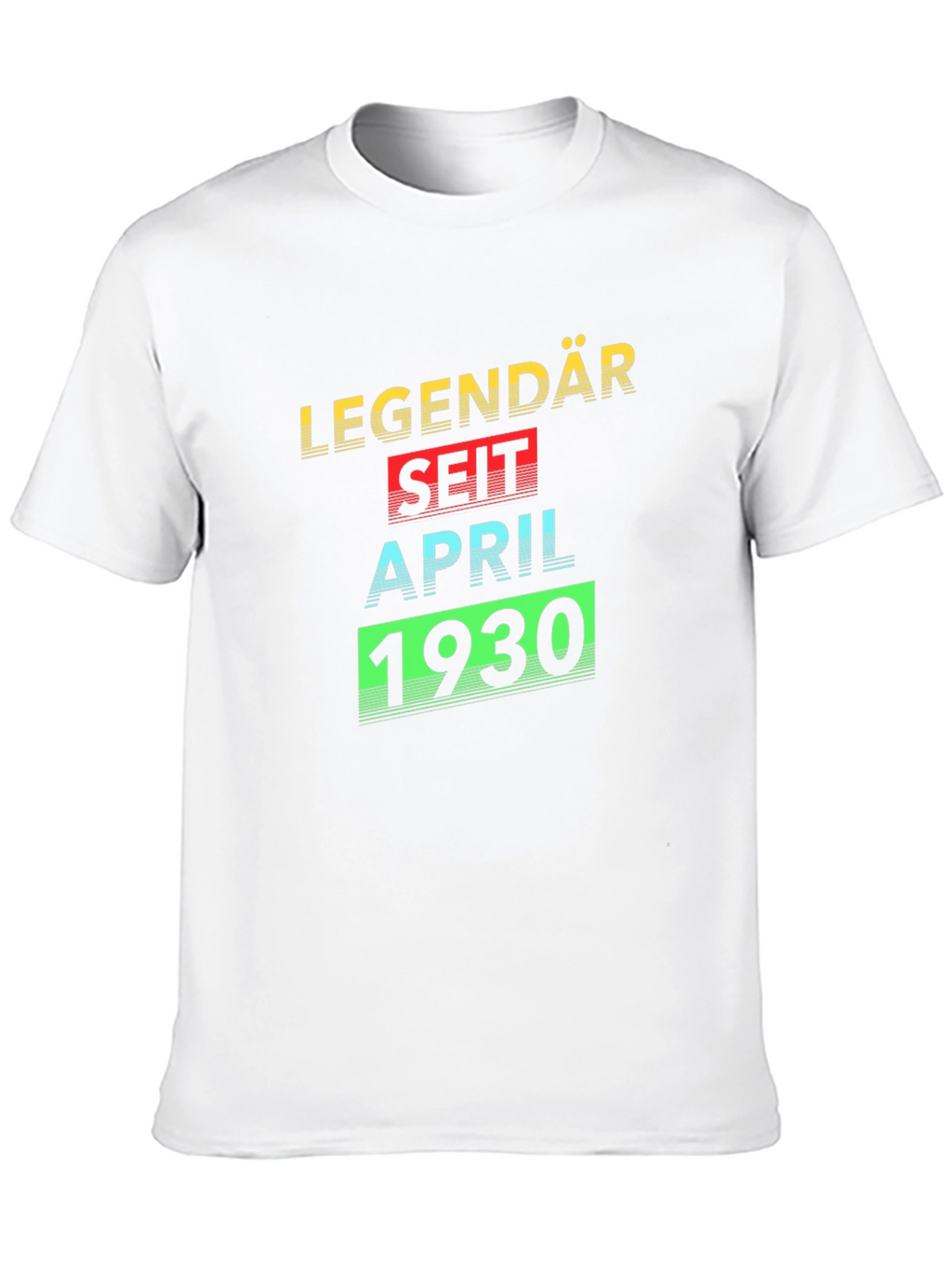Legendary Since April 1930 Black T-Shirt
