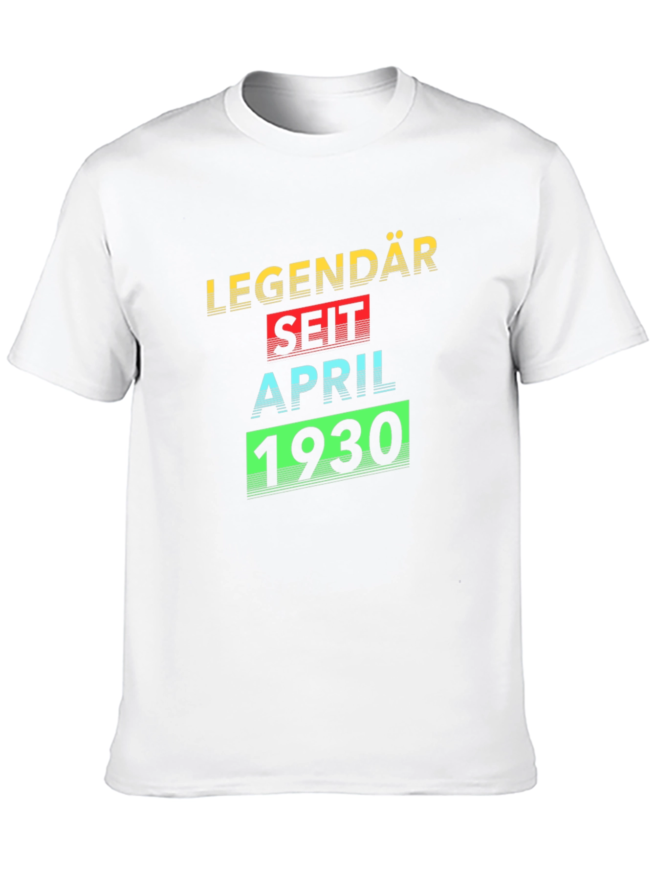 Legendary Since April 1930 Black T-Shirt