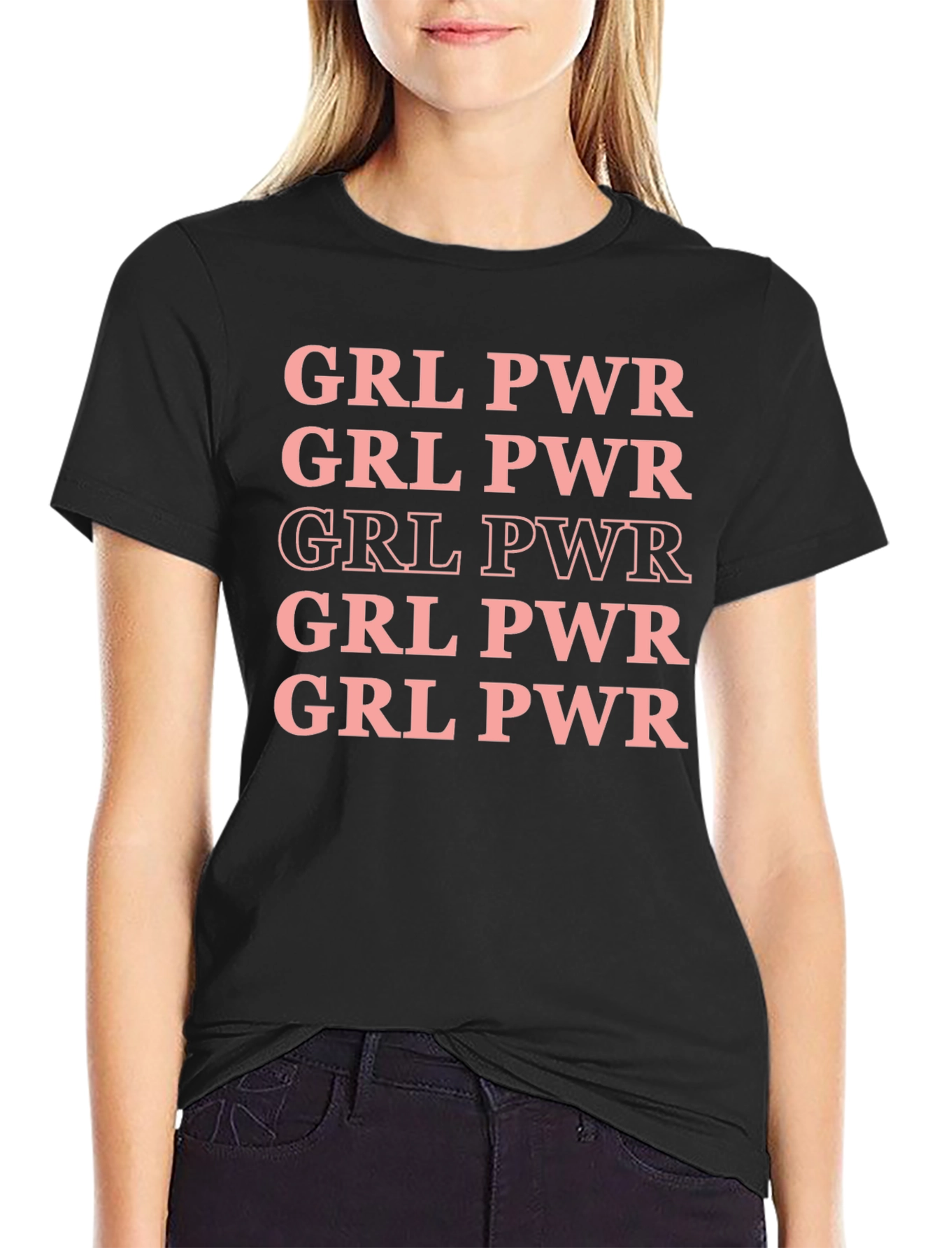 GRL PWR T-Shirt - Feminist Empowerment Tee