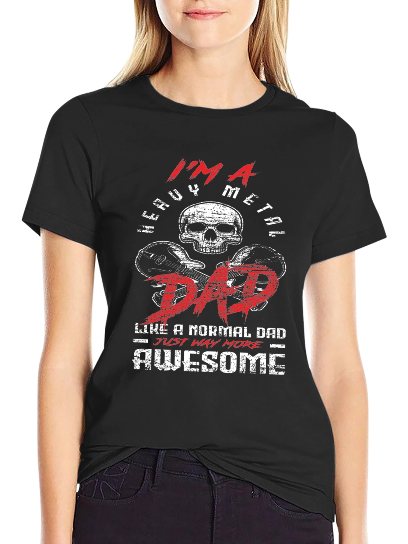 Heavy Metal Dad Graphic Tee