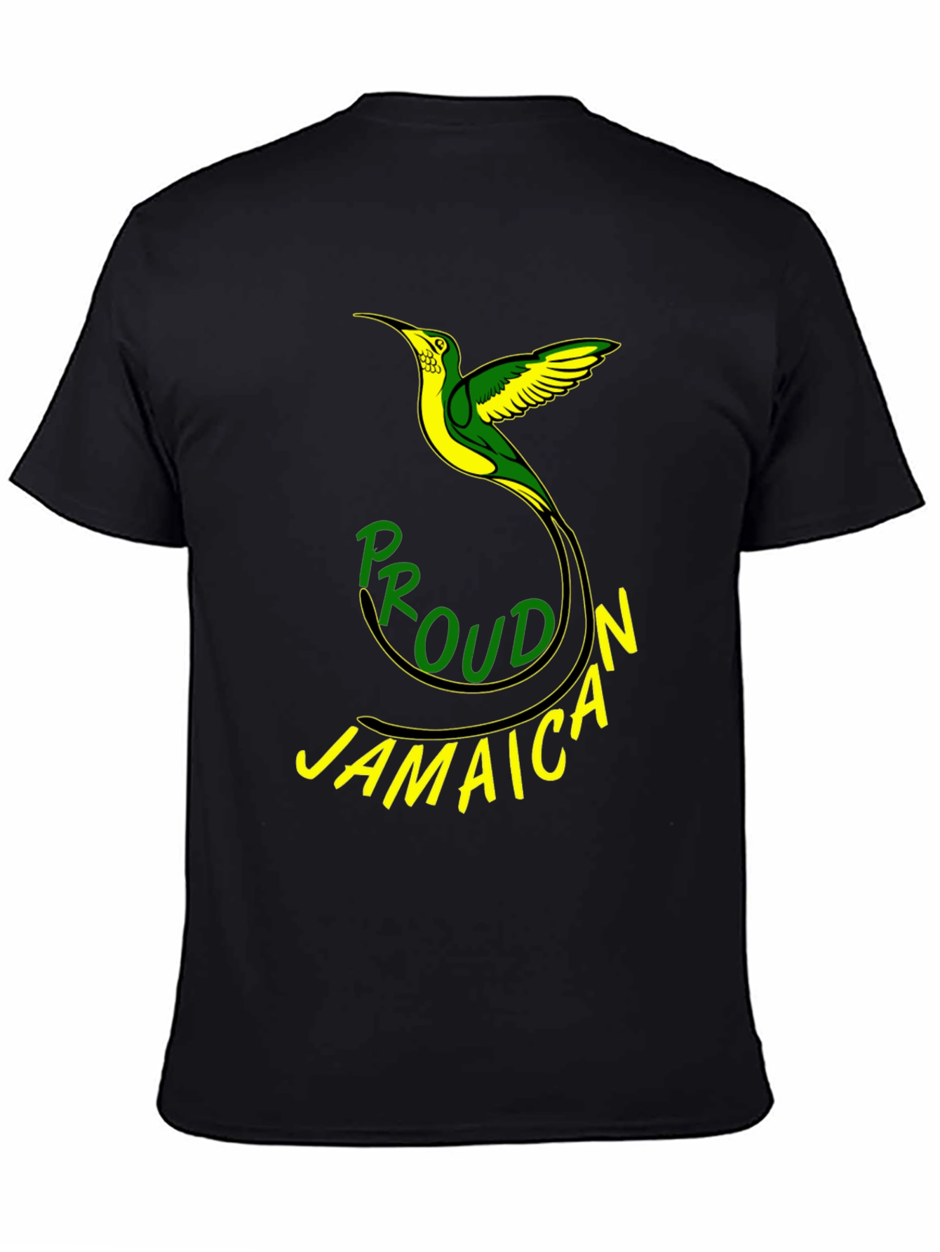Proud Jamaican T-Shirt - Black