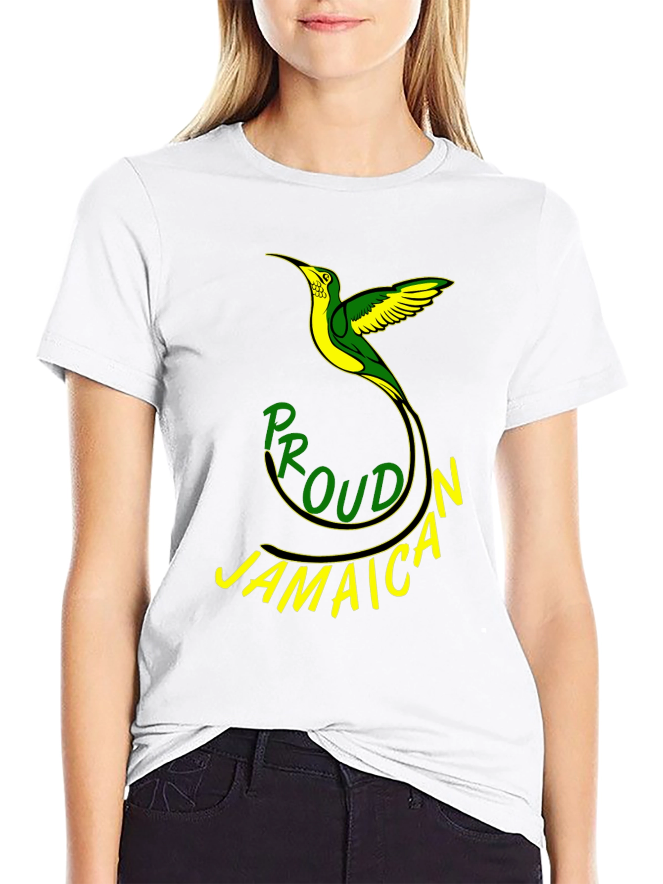 Proud Jamaican T-Shirt - Black