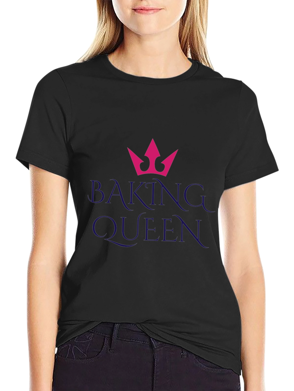 Baking Queen Graphic Tee - Novelty Shirt