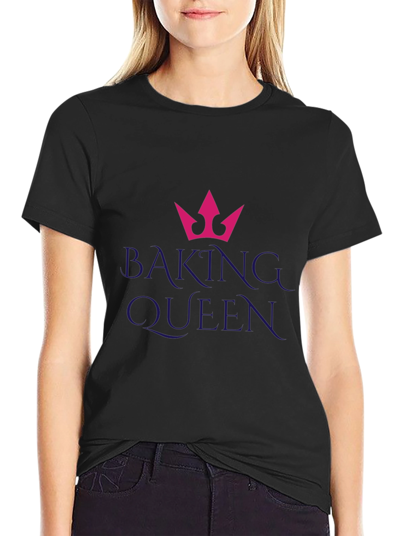 Baking Queen Graphic Tee - Novelty Shirt
