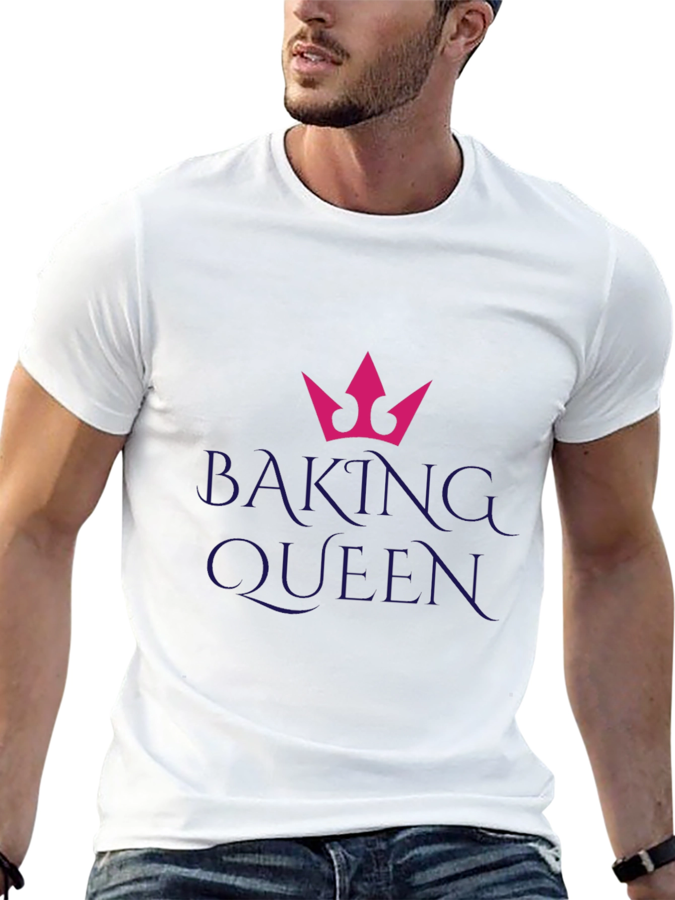 Baking Queen Graphic Tee - Novelty Shirt