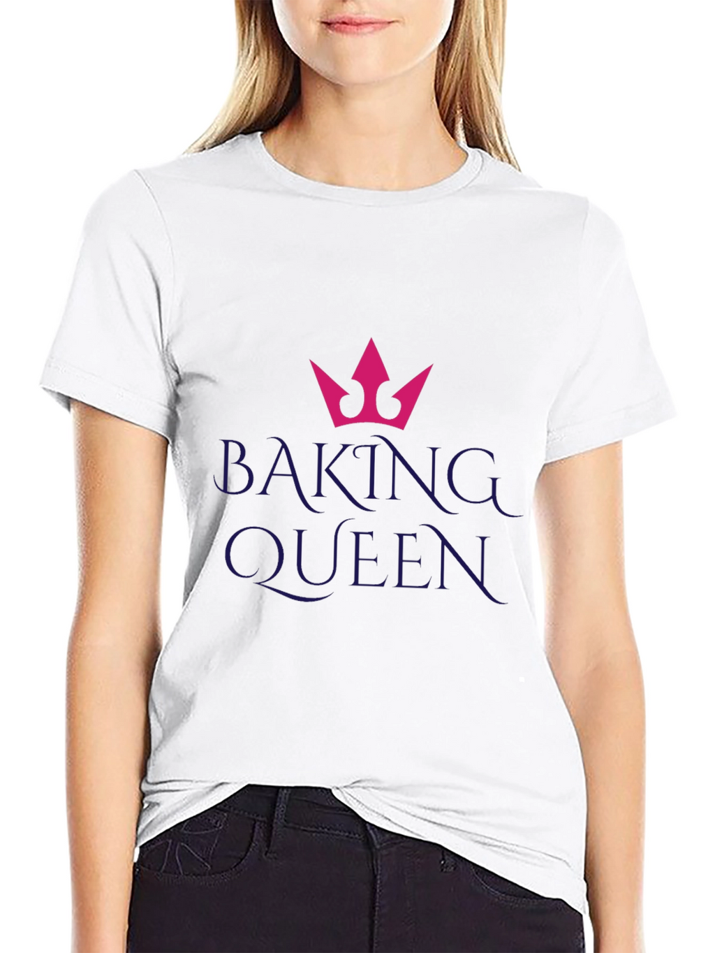 Baking Queen Graphic Tee - Novelty Shirt
