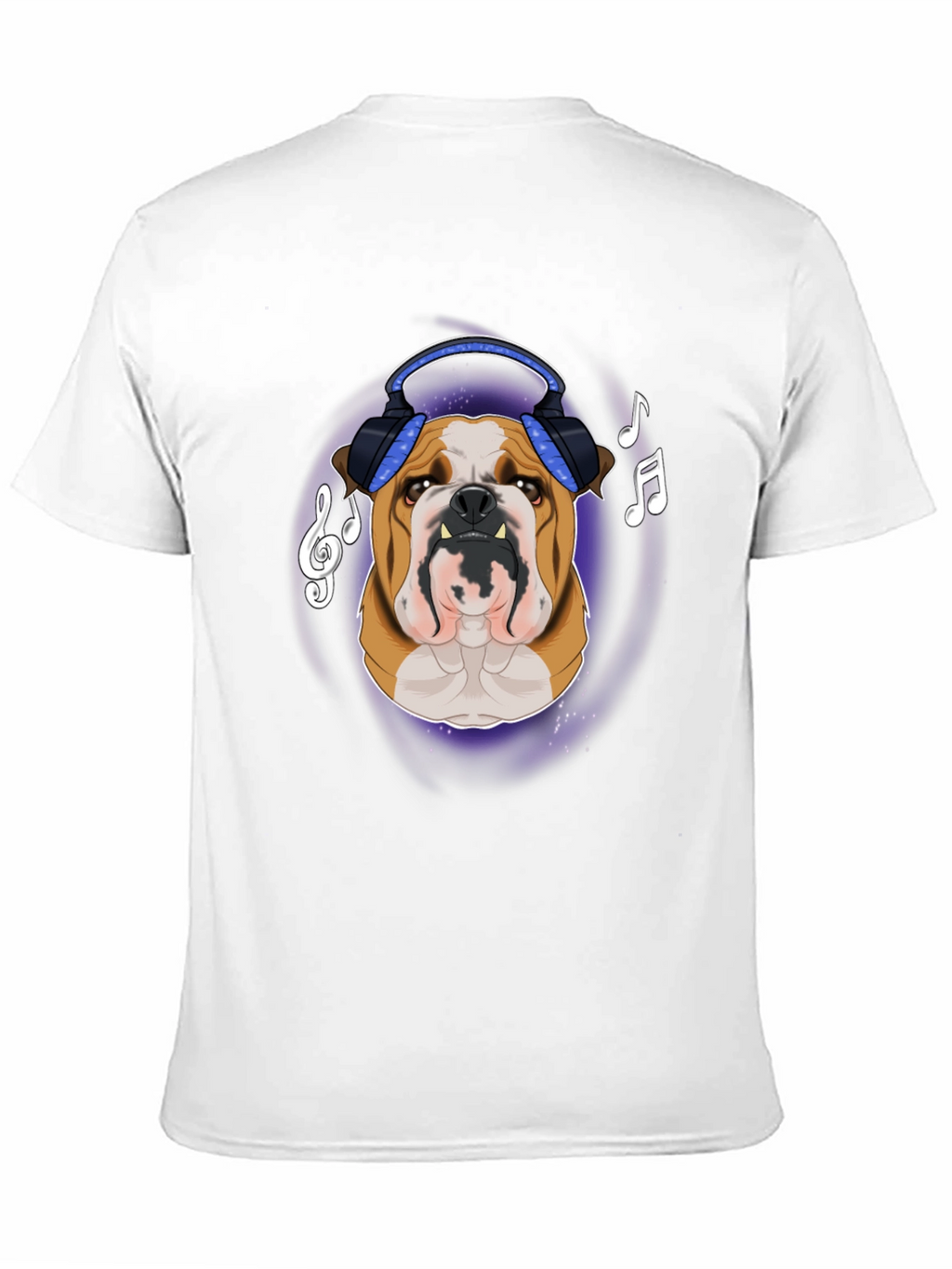 Bulldog DJ T-Shirt - Music Lover Apparel