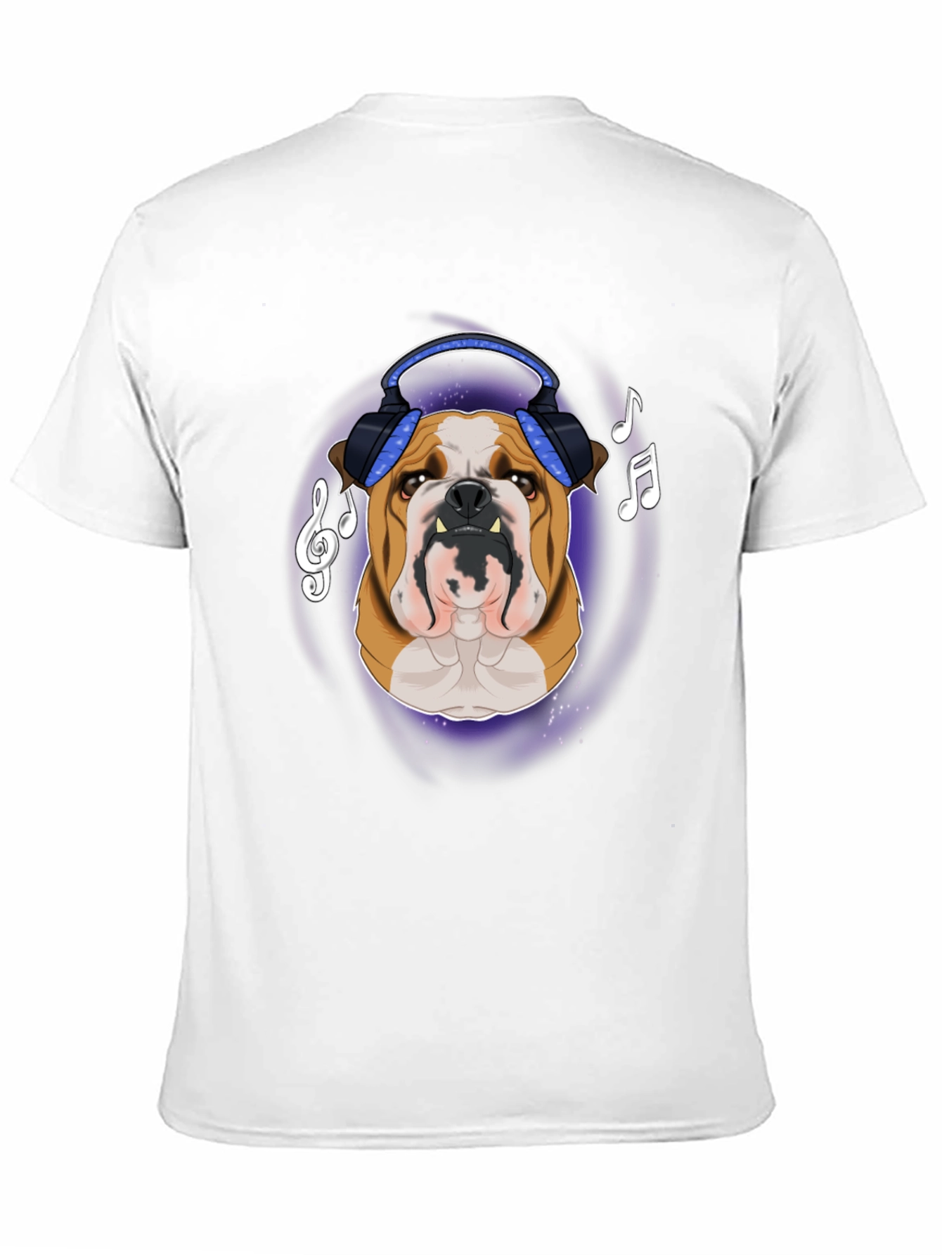 Bulldog DJ T-Shirt - Music Lover Apparel