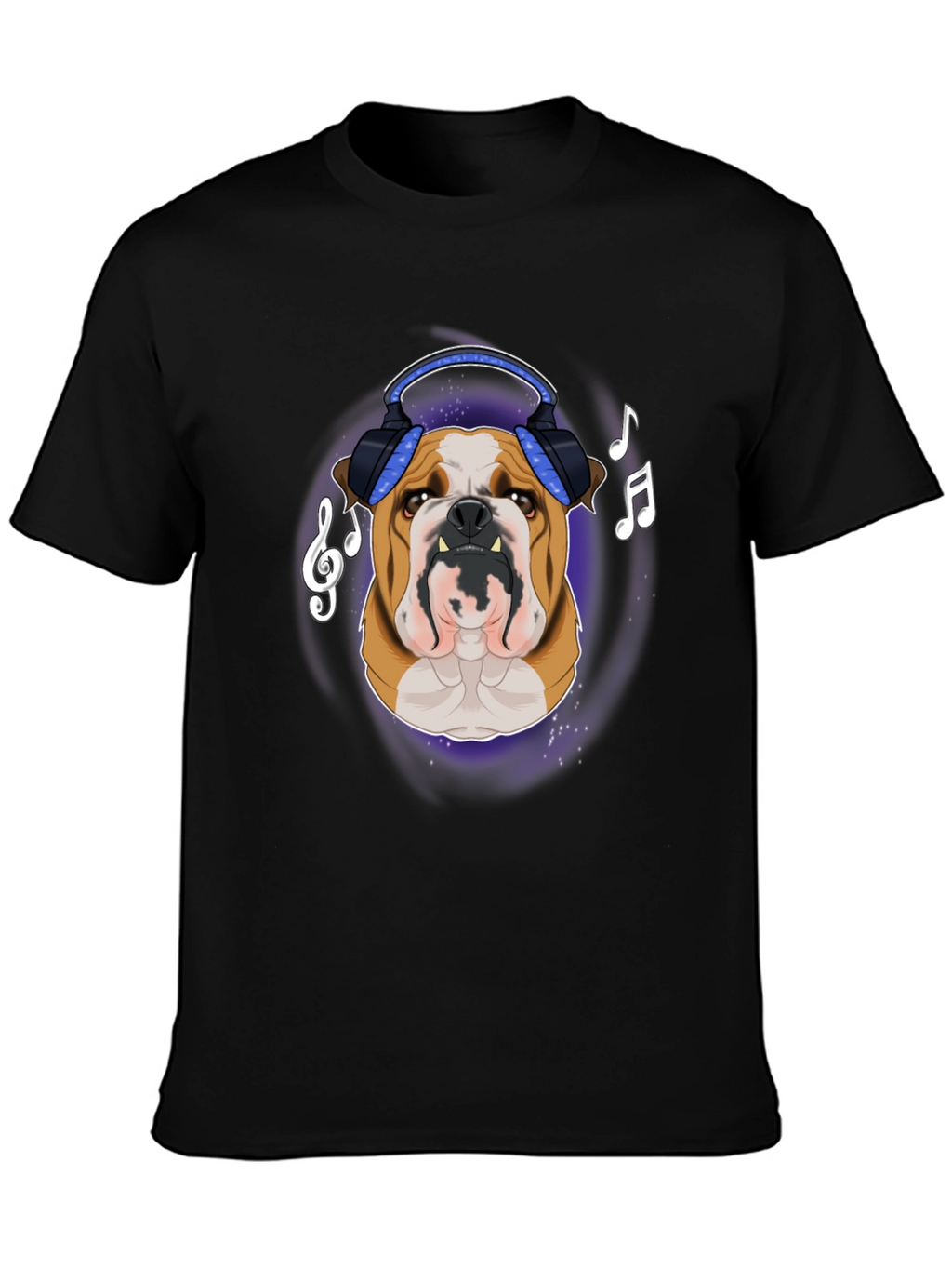 Bulldog DJ T-Shirt - Music Lover Apparel