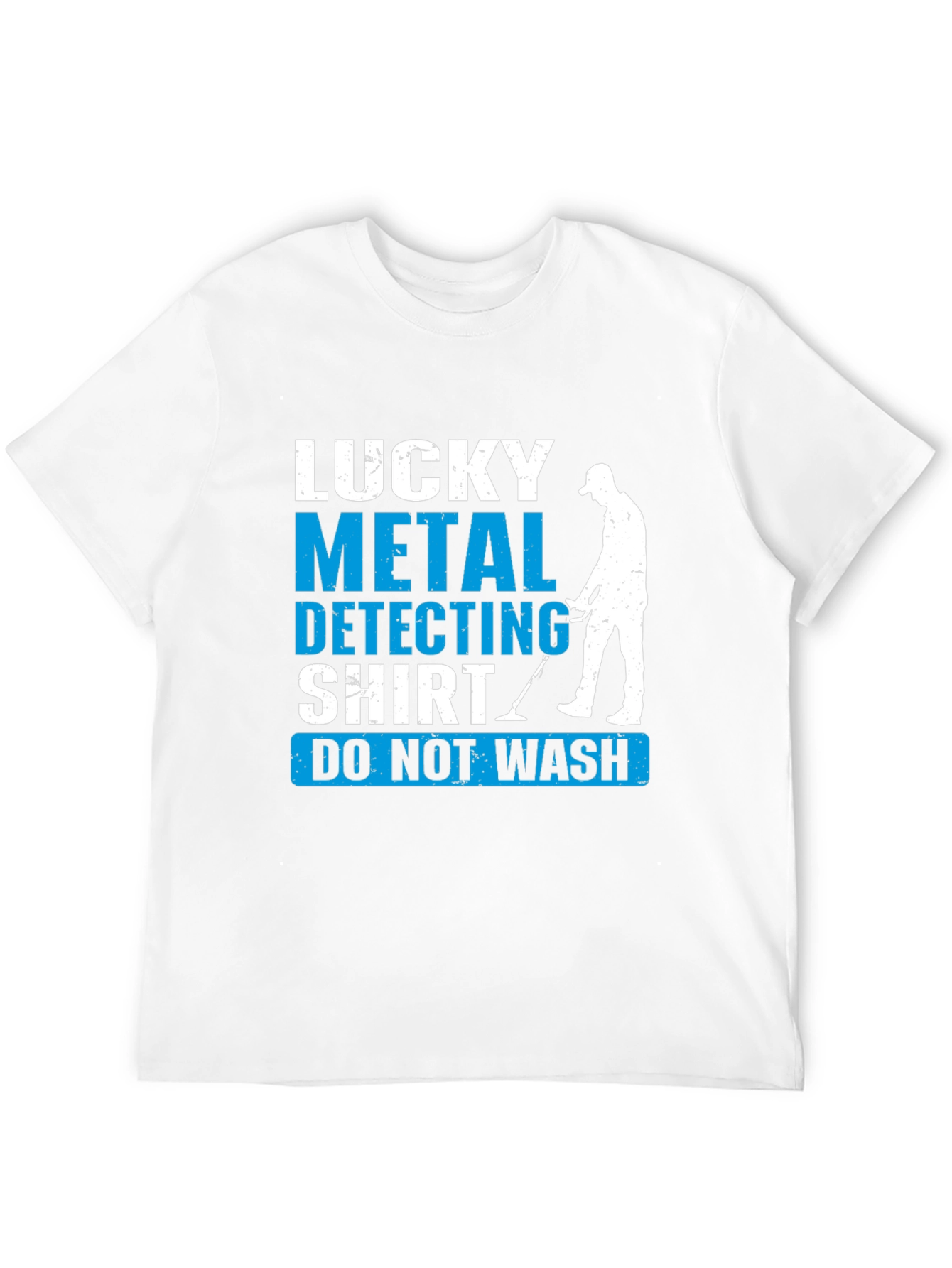 Lucky Metal Detecting Shirt - Novelty Tee