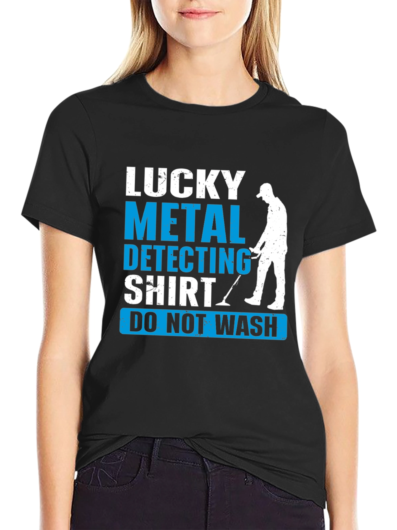 Lucky Metal Detecting Shirt - Novelty Tee