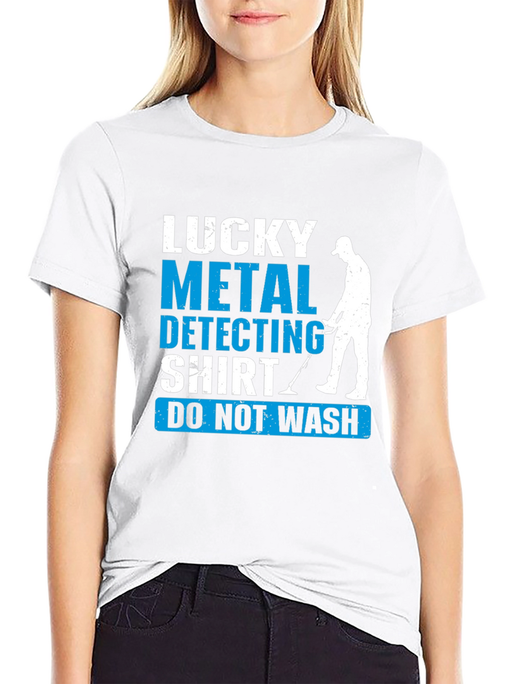 Lucky Metal Detecting Shirt - Novelty Tee