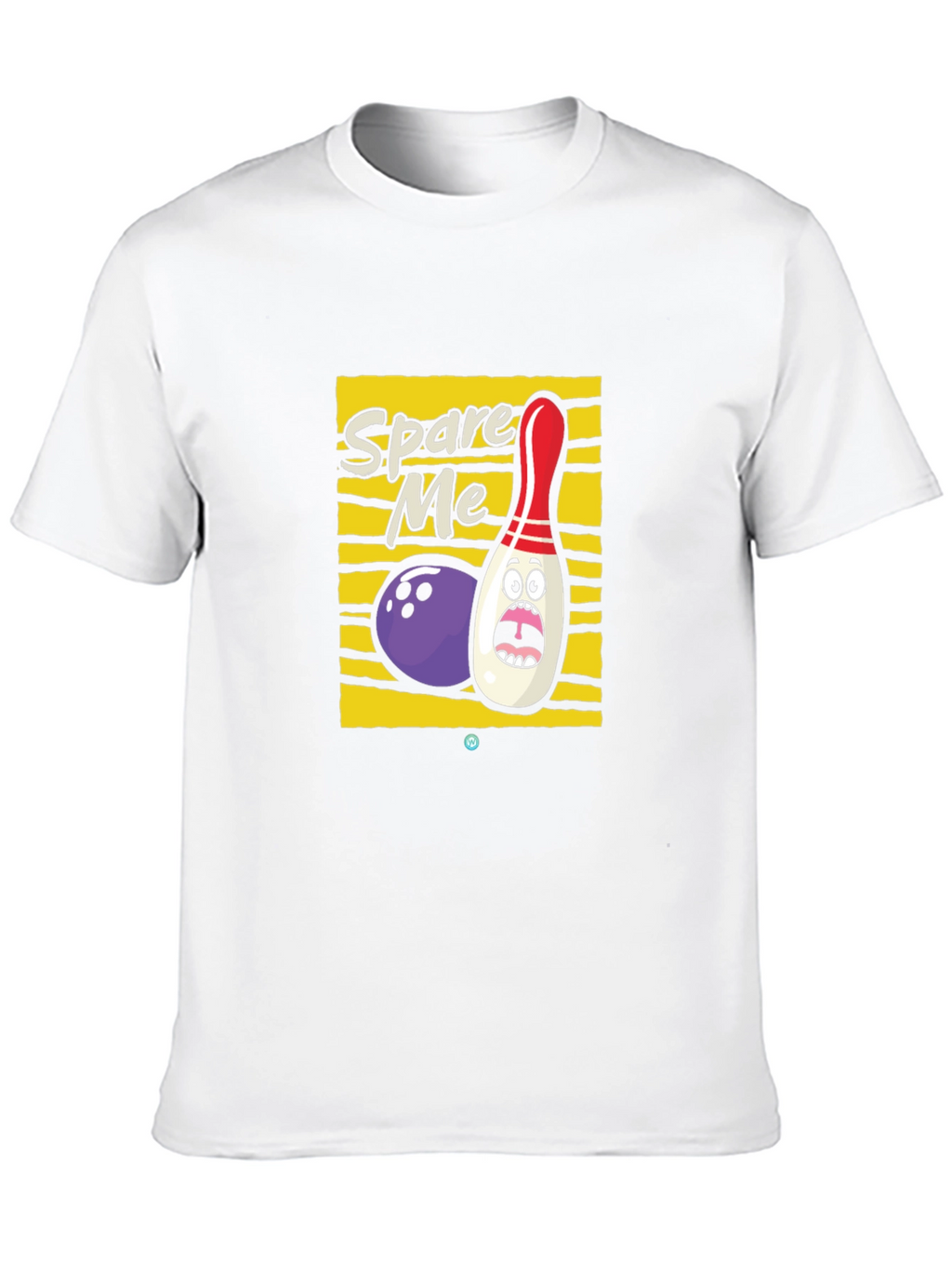 Spare Me Bowling Graphic Tee - Black