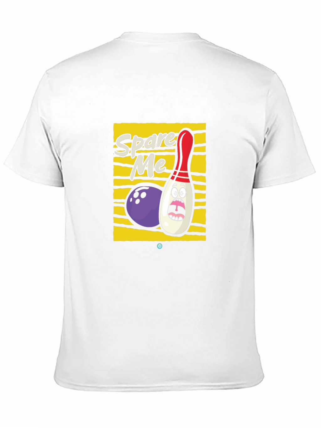Spare Me Bowling Graphic Tee - Black