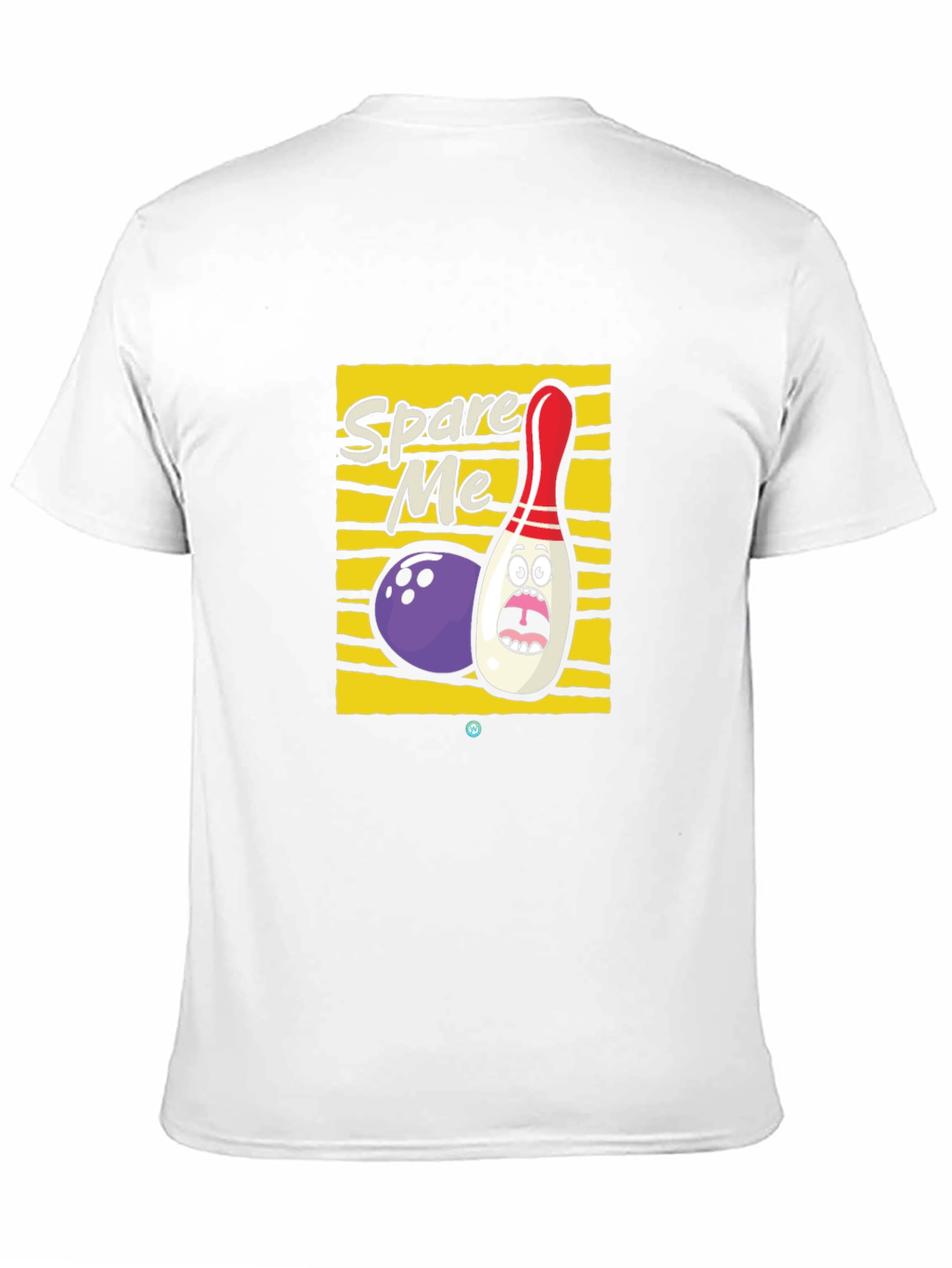 Spare Me Bowling Graphic Tee - Black
