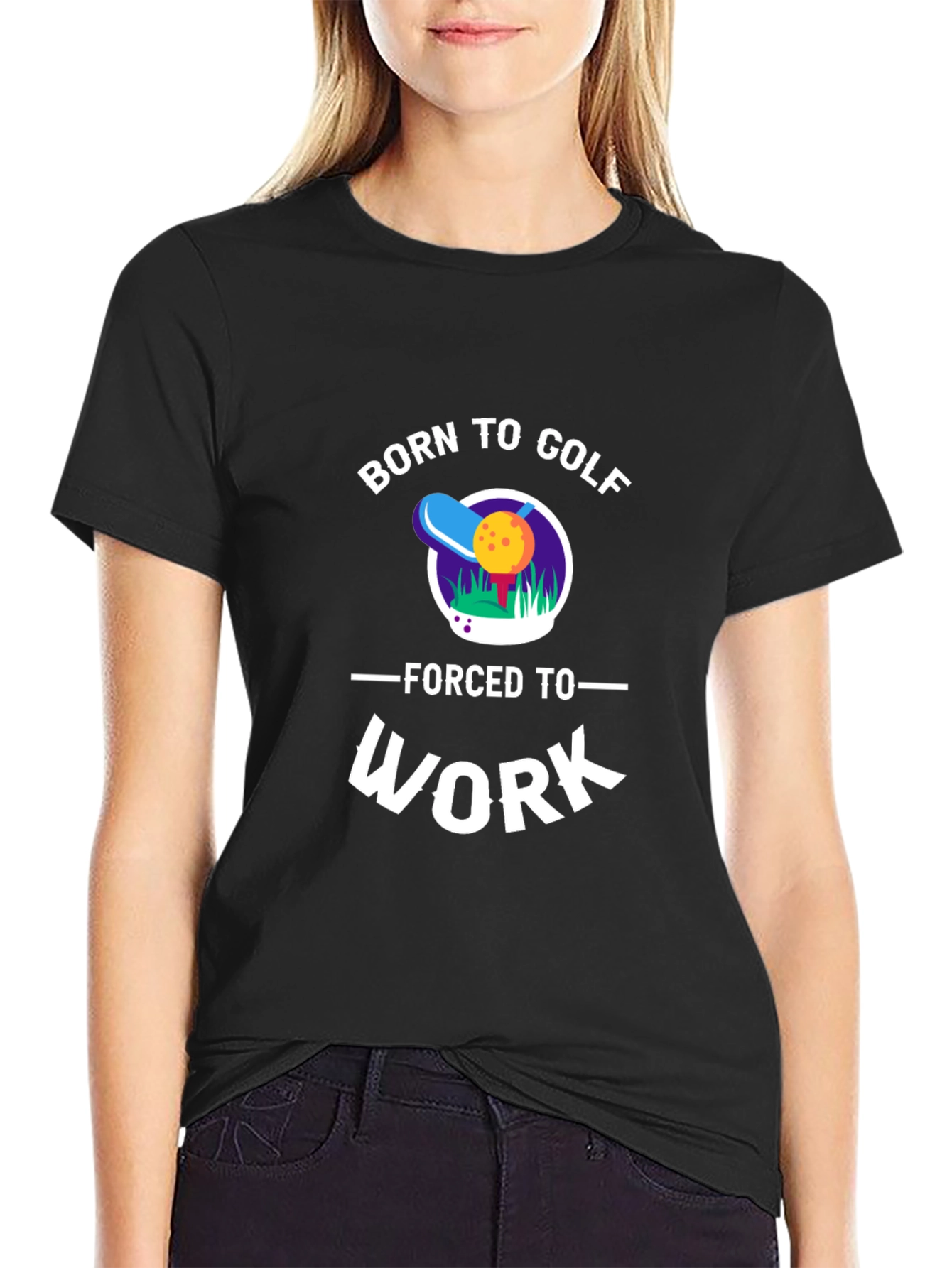 Born to Golf - Funny Graphic T-Shirt