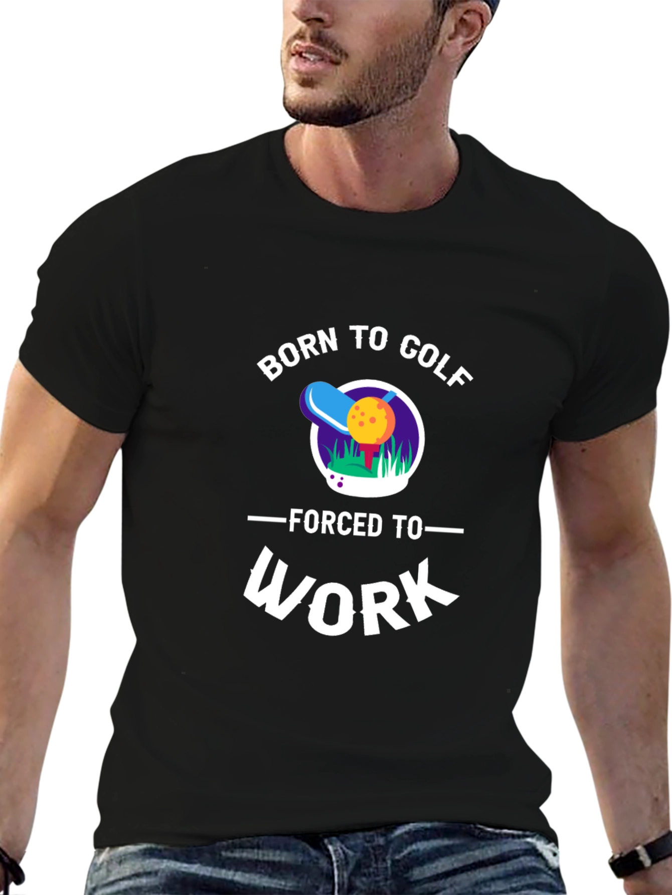 Born to Golf - Funny Graphic T-Shirt