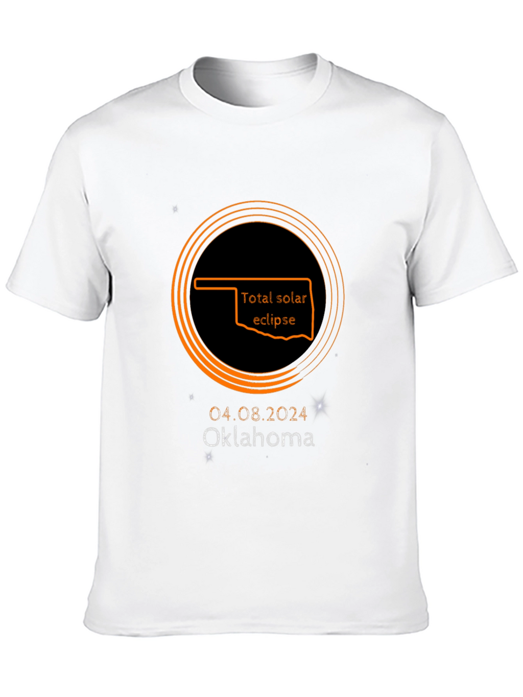 Total Solar Eclipse Oklahoma 2024 T-Shirt