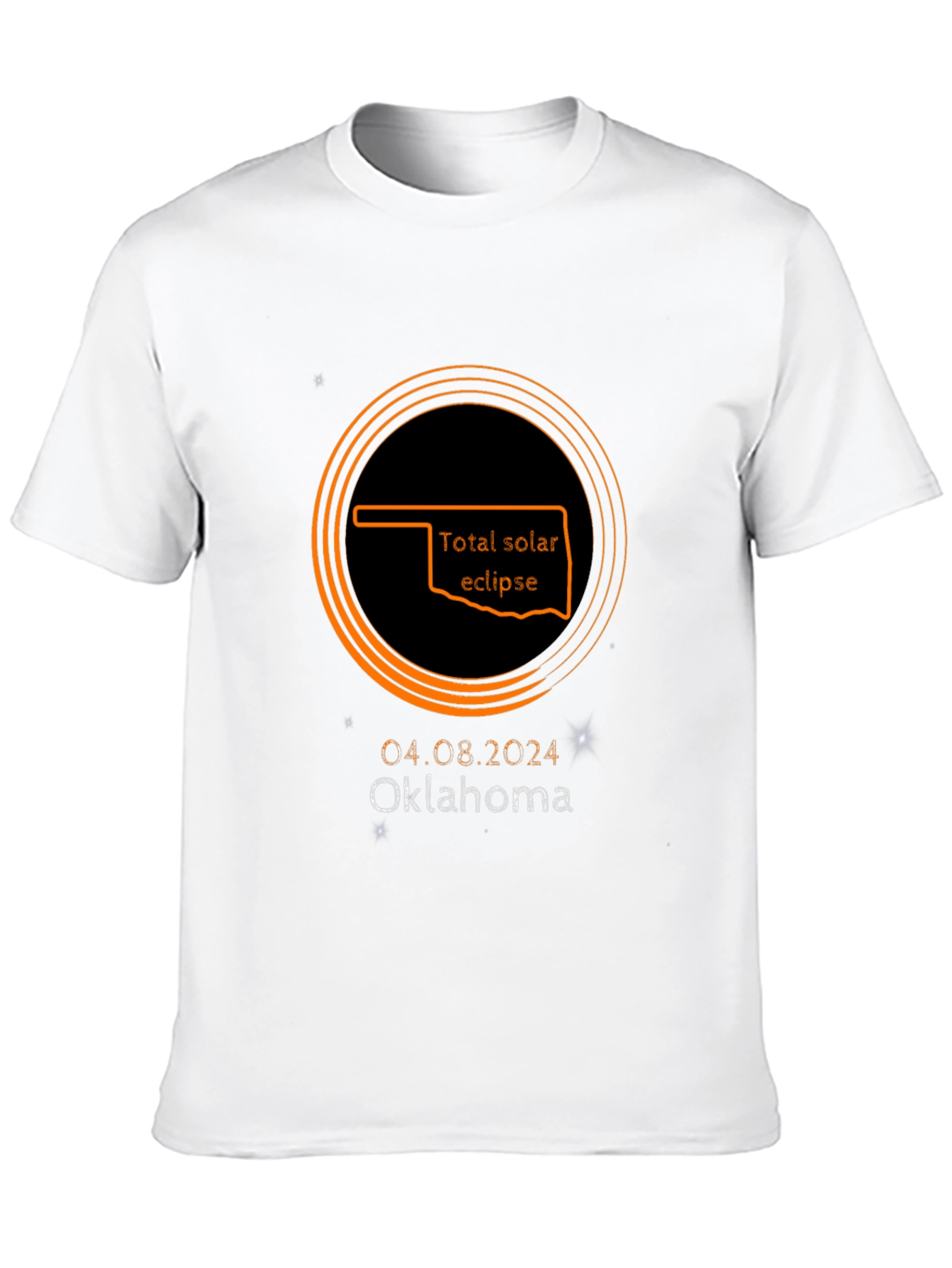 Total Solar Eclipse Oklahoma 2024 T-Shirt