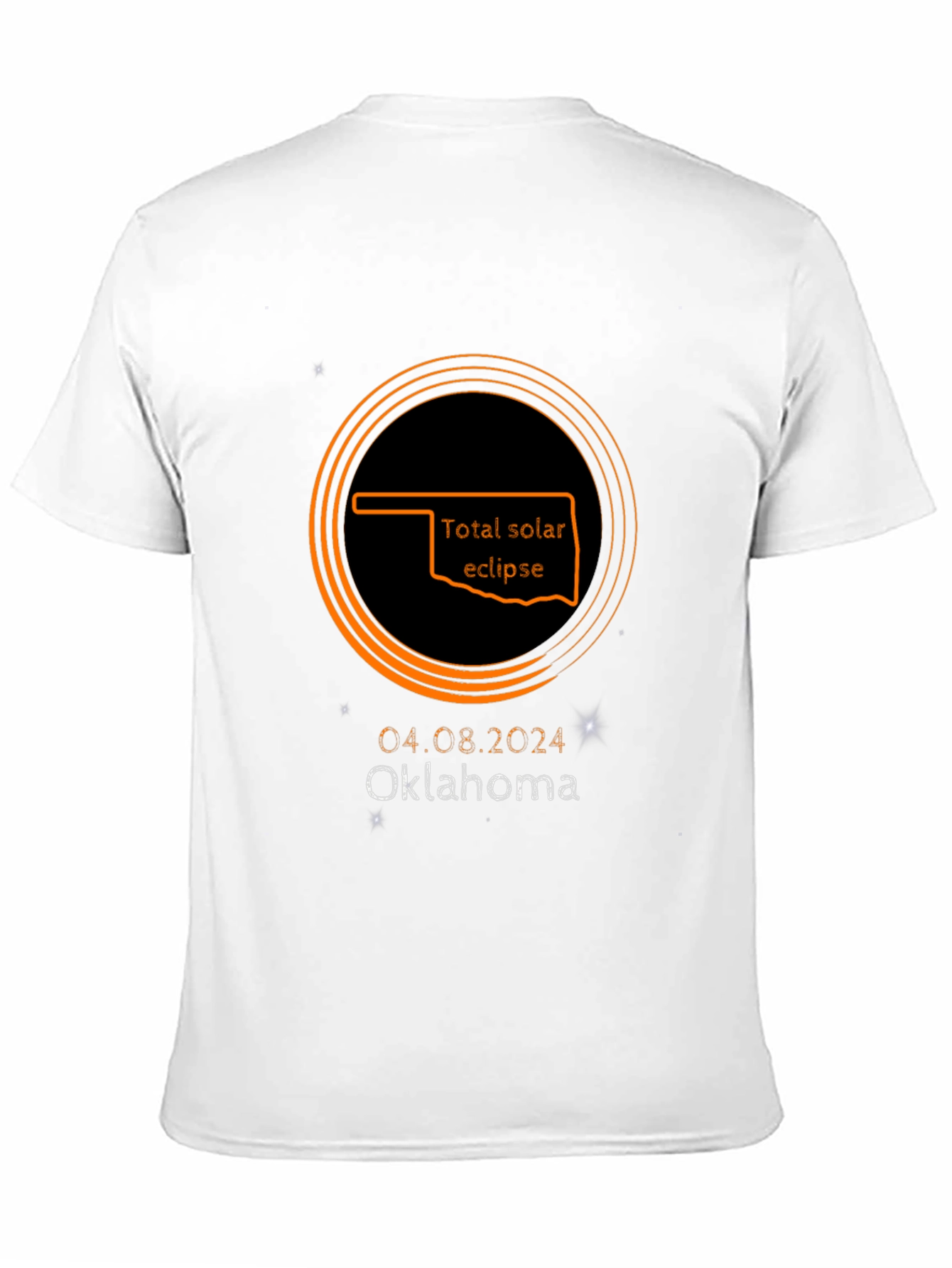 Total Solar Eclipse Oklahoma 2024 T-Shirt
