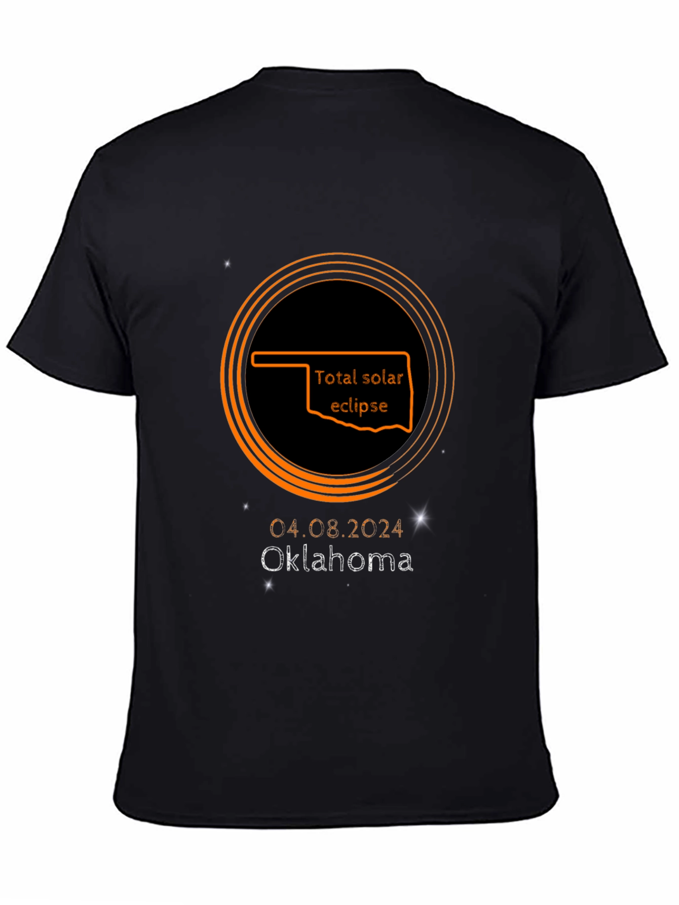 Total Solar Eclipse Oklahoma 2024 T-Shirt