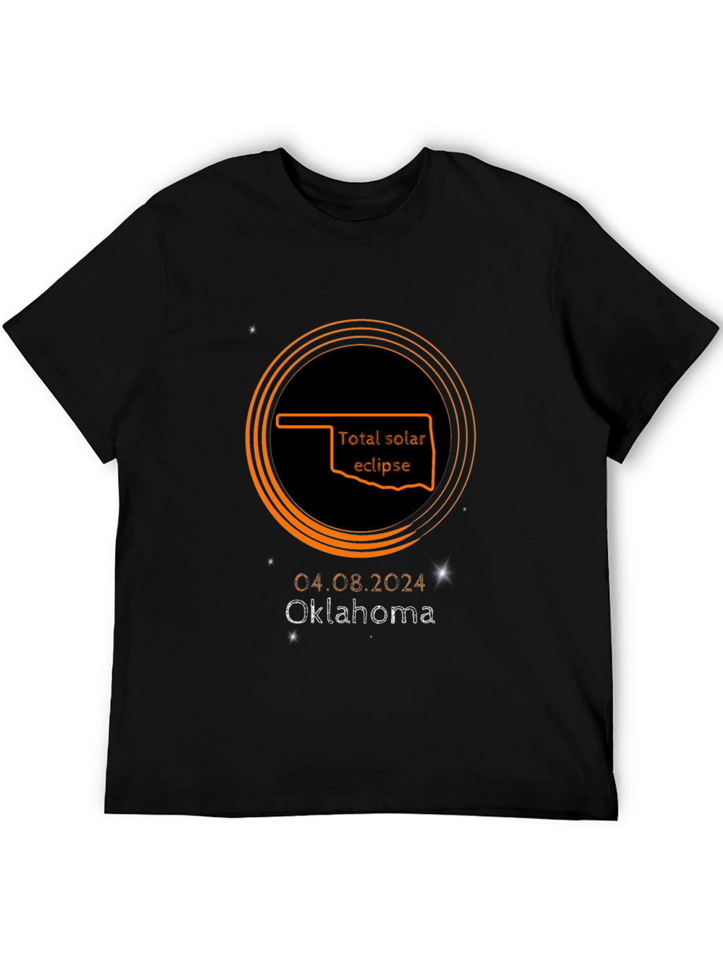 Total Solar Eclipse Oklahoma 2024 T-Shirt