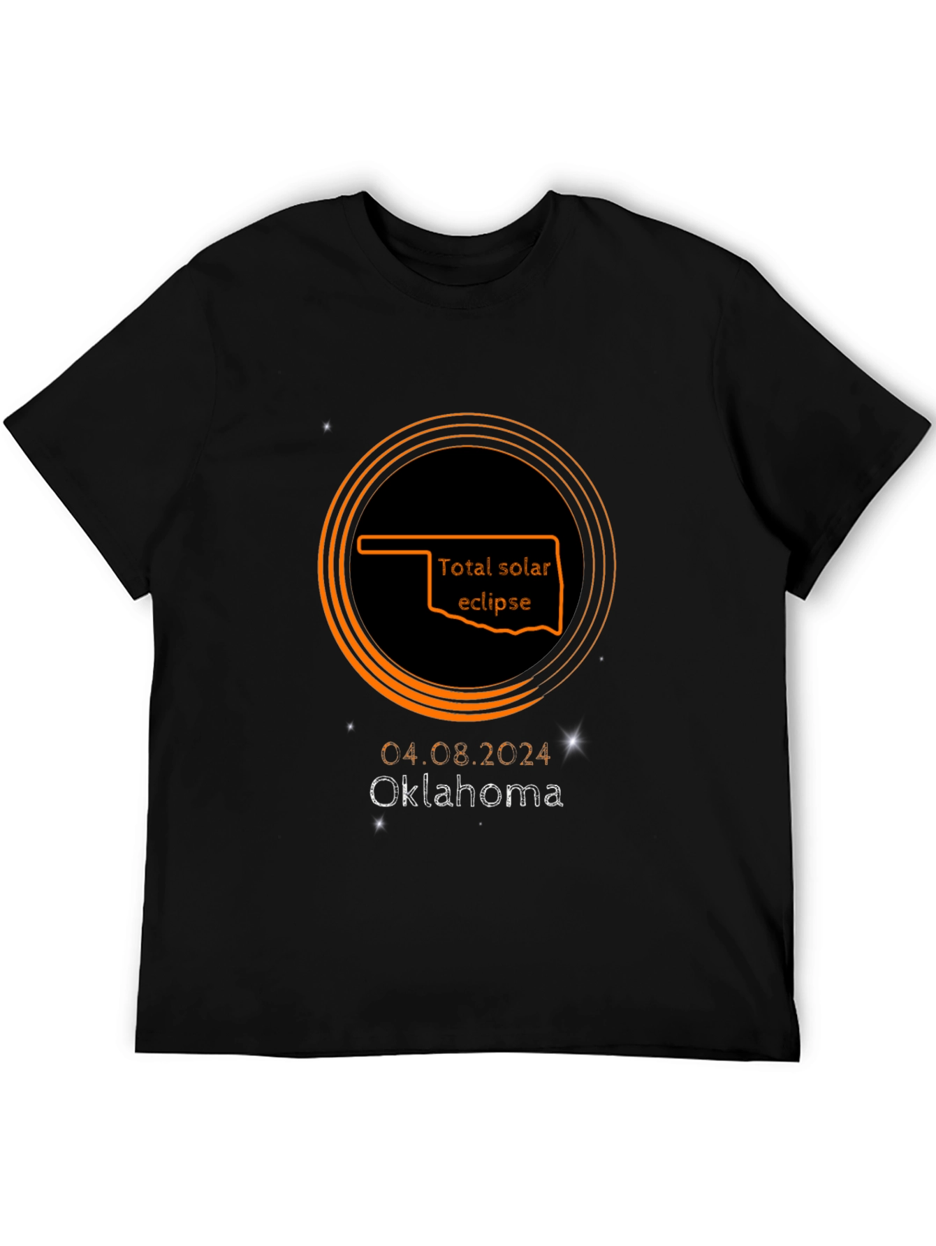 Total Solar Eclipse Oklahoma 2024 T-Shirt