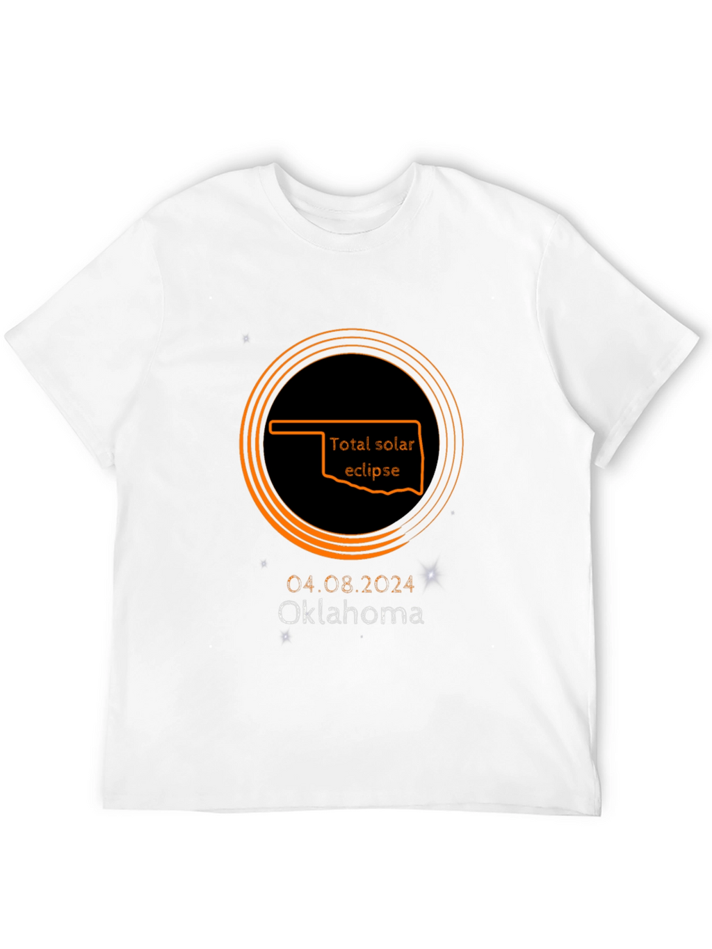 Total Solar Eclipse Oklahoma 2024 T-Shirt