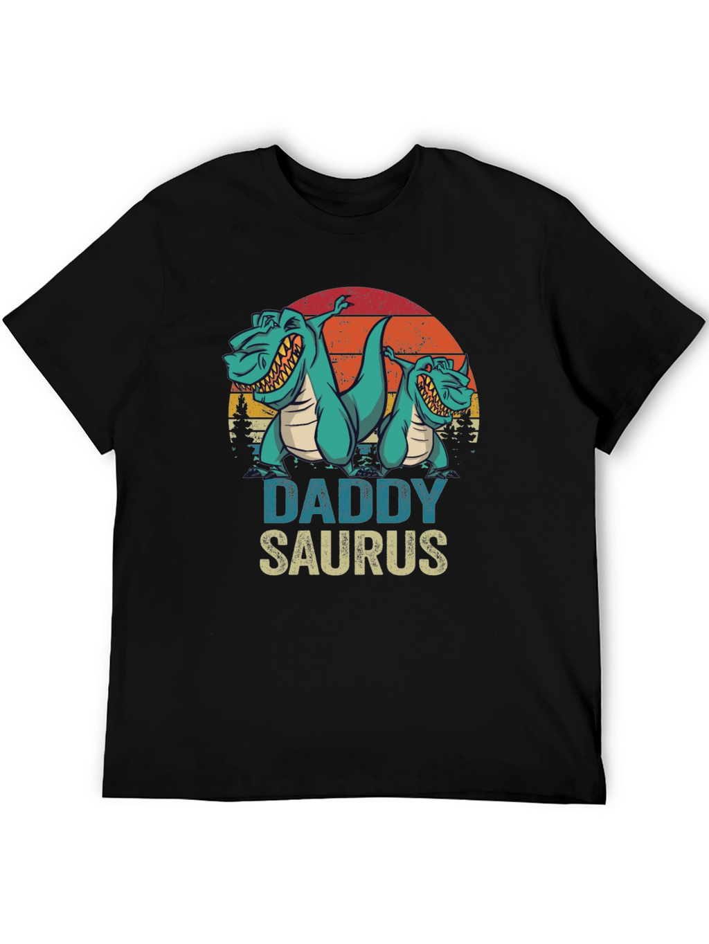 Daddy Saurus T-Shirt - Fathers Day Dino Tee