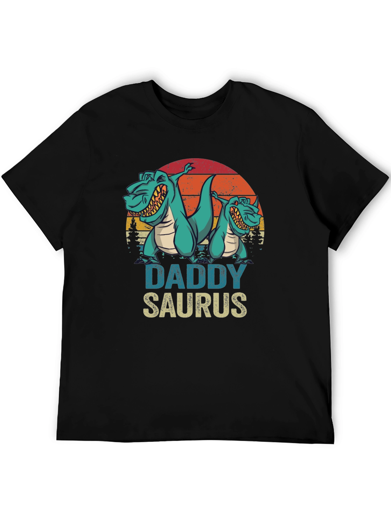 Daddy Saurus T-Shirt - Fathers Day Dino Tee