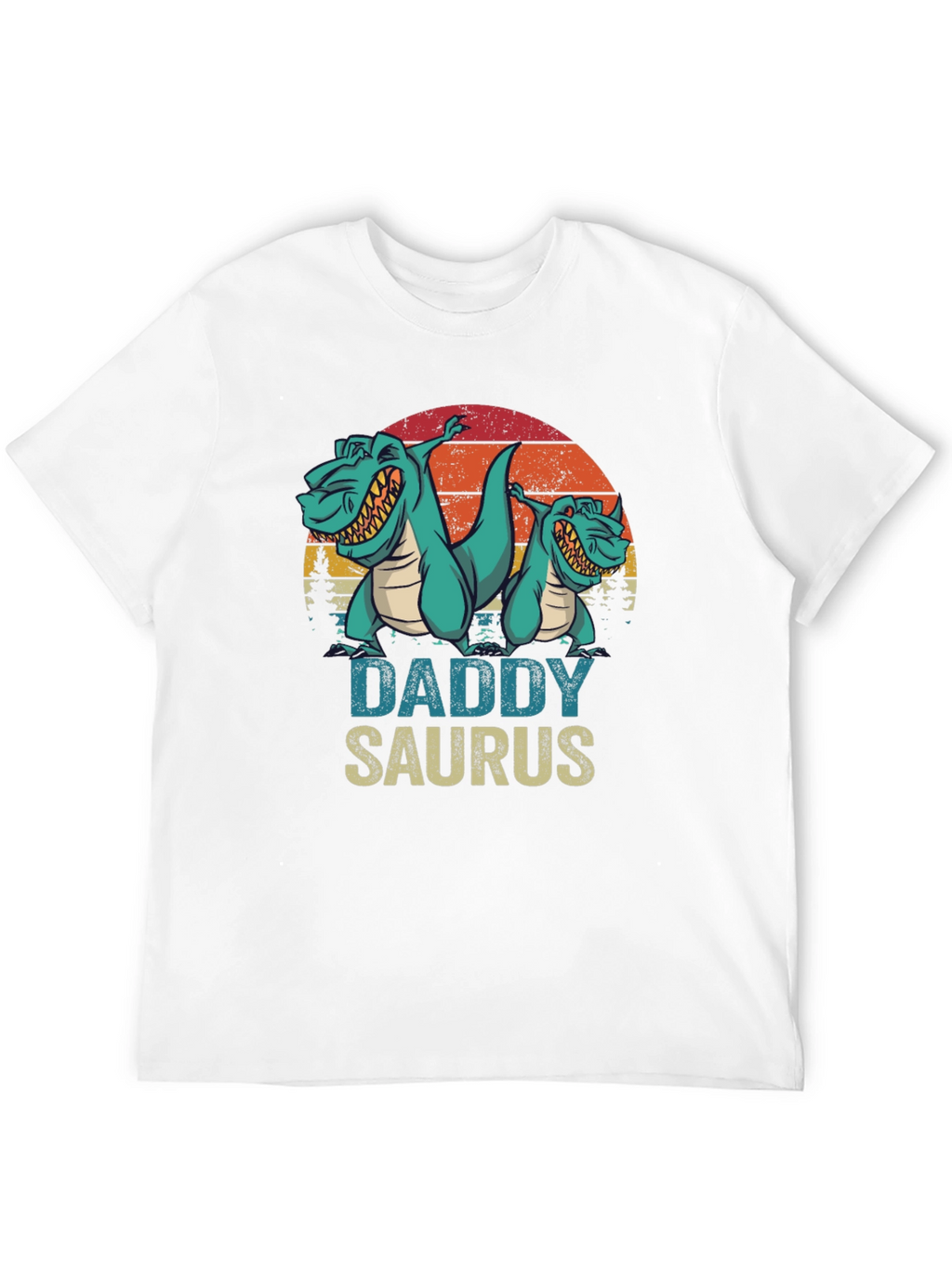 Daddy Saurus T-Shirt - Fathers Day Dino Tee